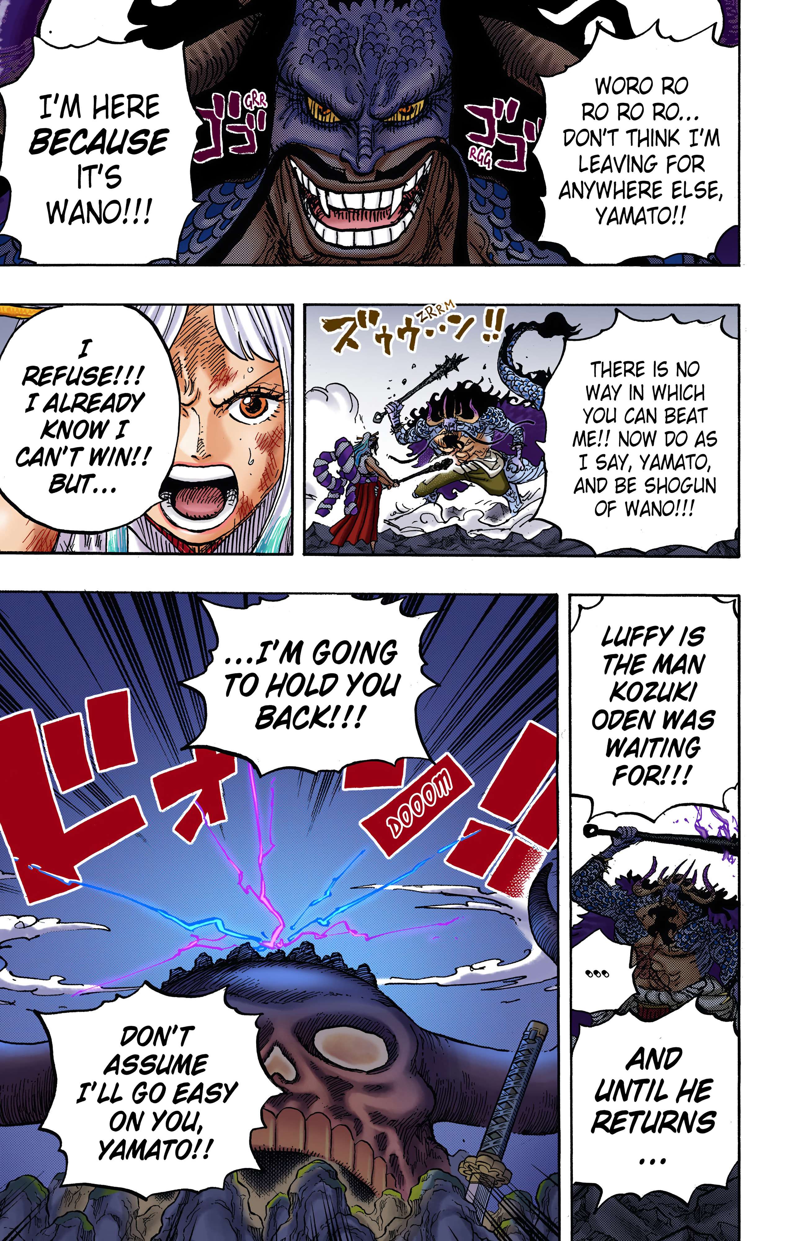 One Piece - Digital Colored Comics Chap 1016 - Next Chap 1017