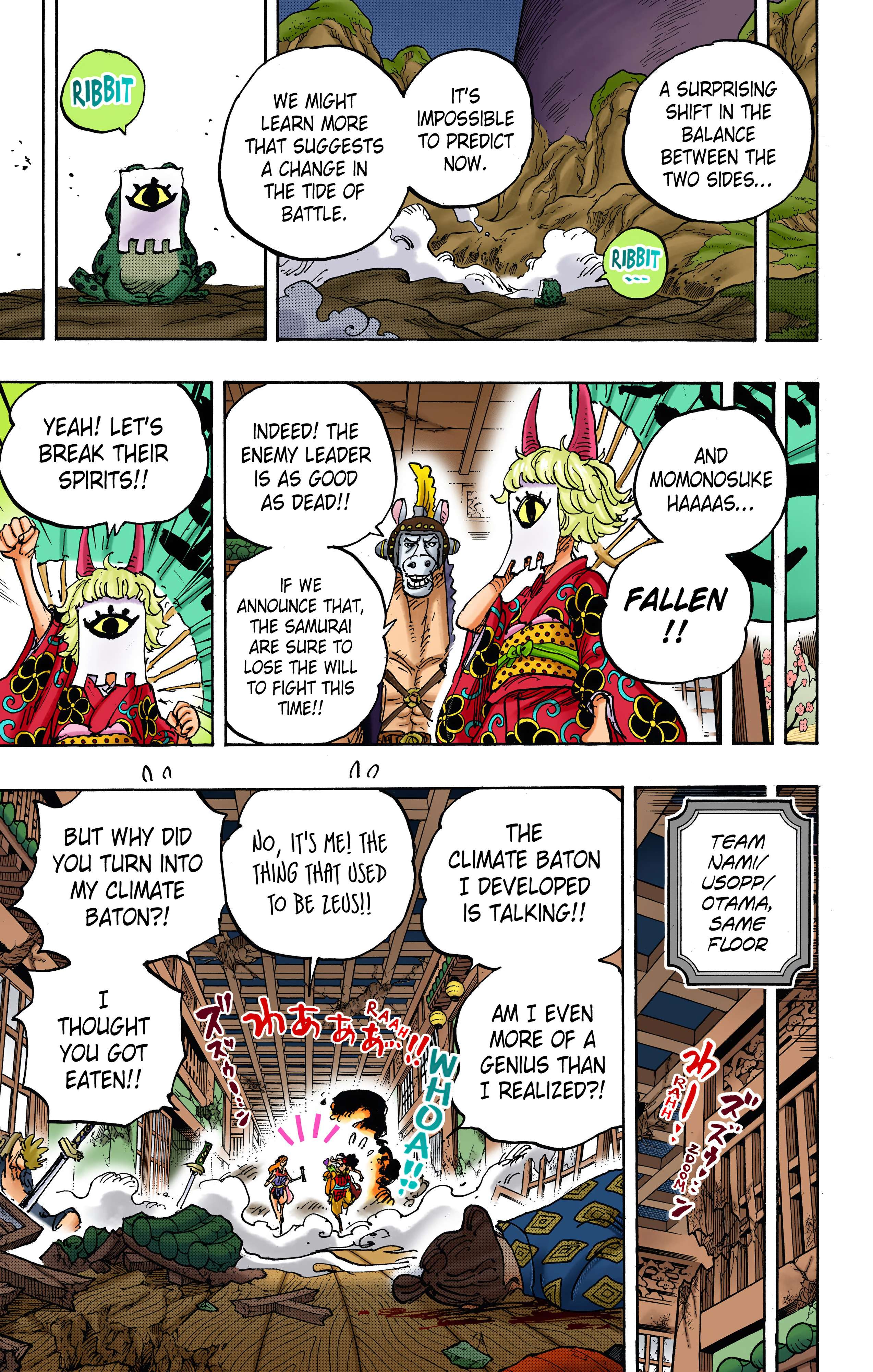 One Piece - Digital Colored Comics Chap 1016 - Next Chap 1017