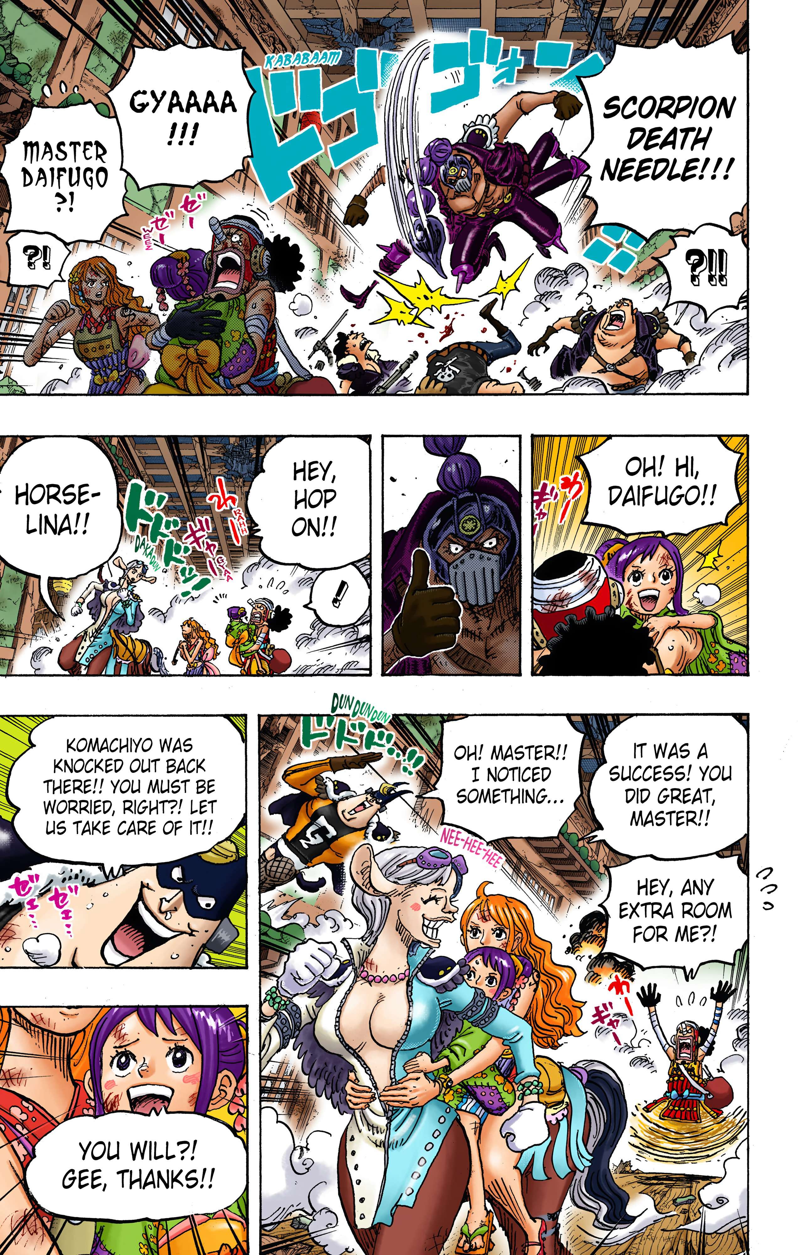 One Piece - Digital Colored Comics Chap 1018 - Next Chap 1019