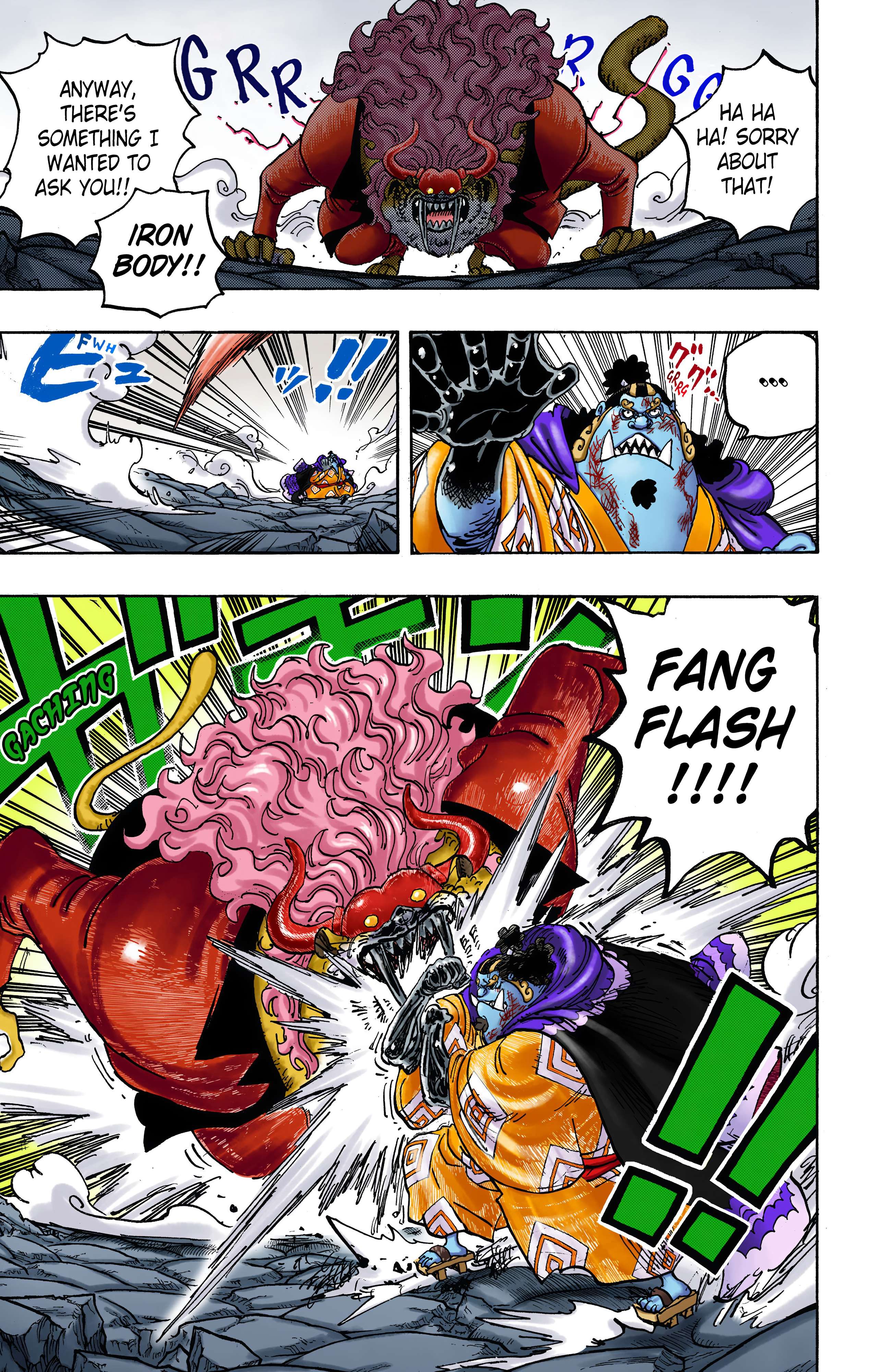 One Piece - Digital Colored Comics Chap 1018 - Next Chap 1019