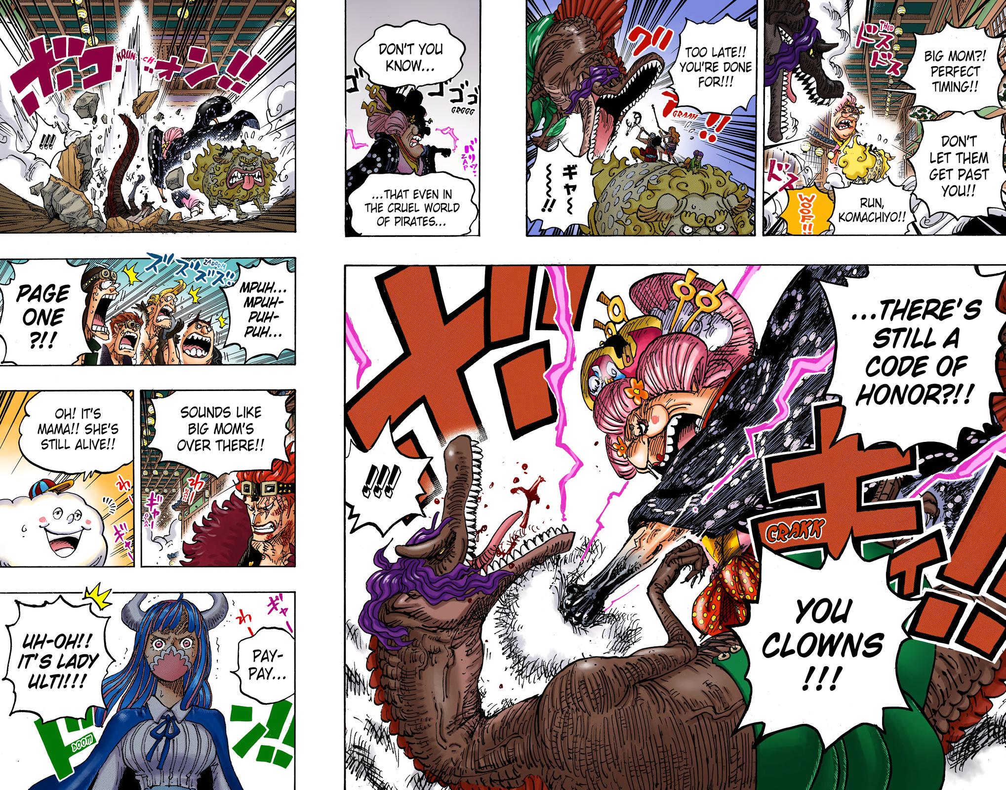 One Piece - Digital Colored Comics Chap 1011 - Next Chap 1012