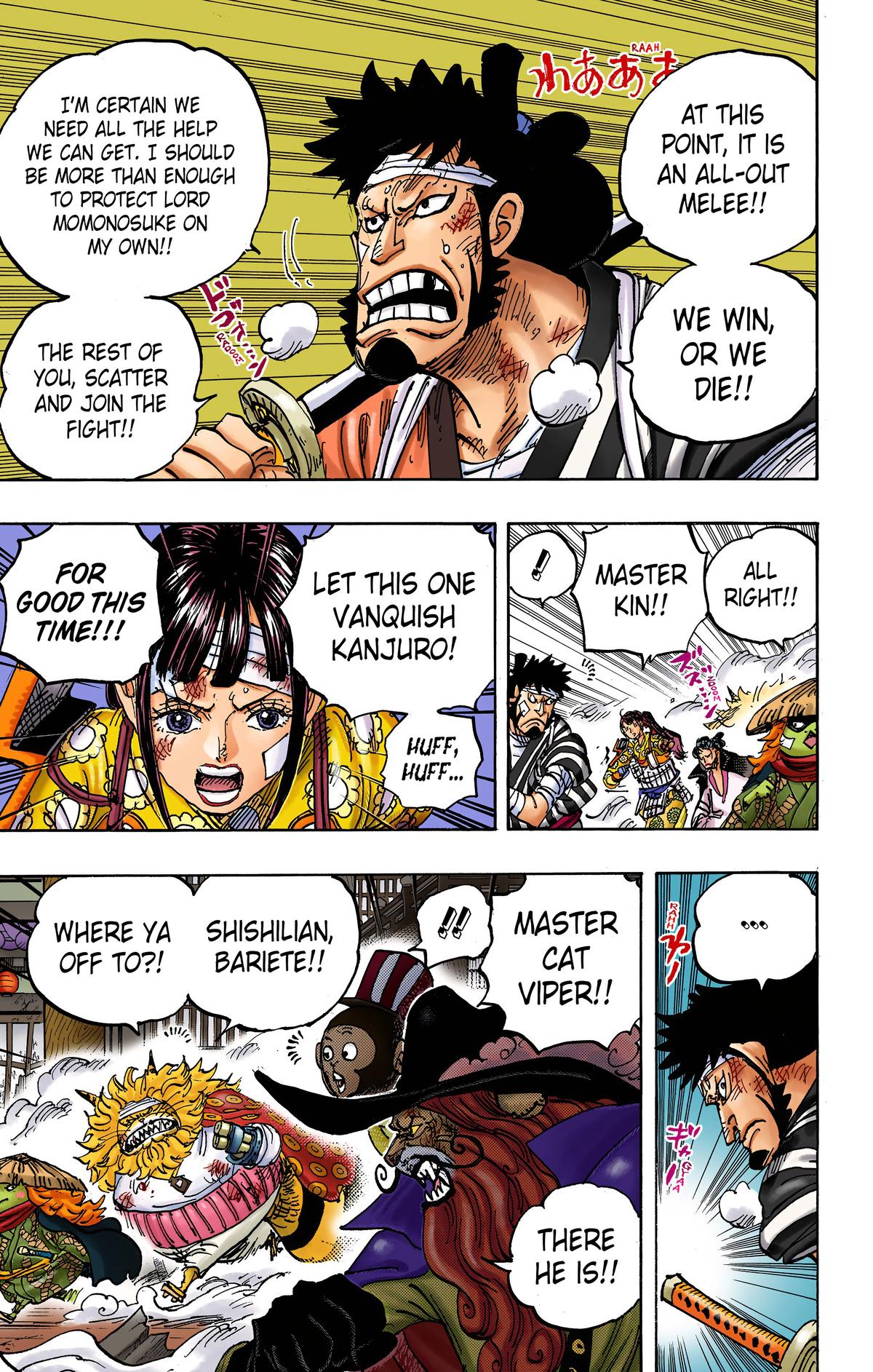 One Piece - Digital Colored Comics Chap 1012 - Next Chap 1013