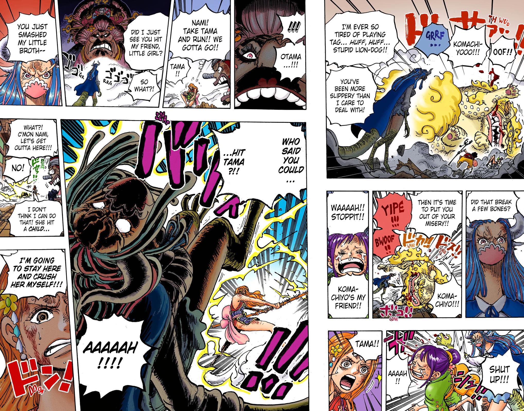 One Piece - Digital Colored Comics Chap 1012 - Next Chap 1013