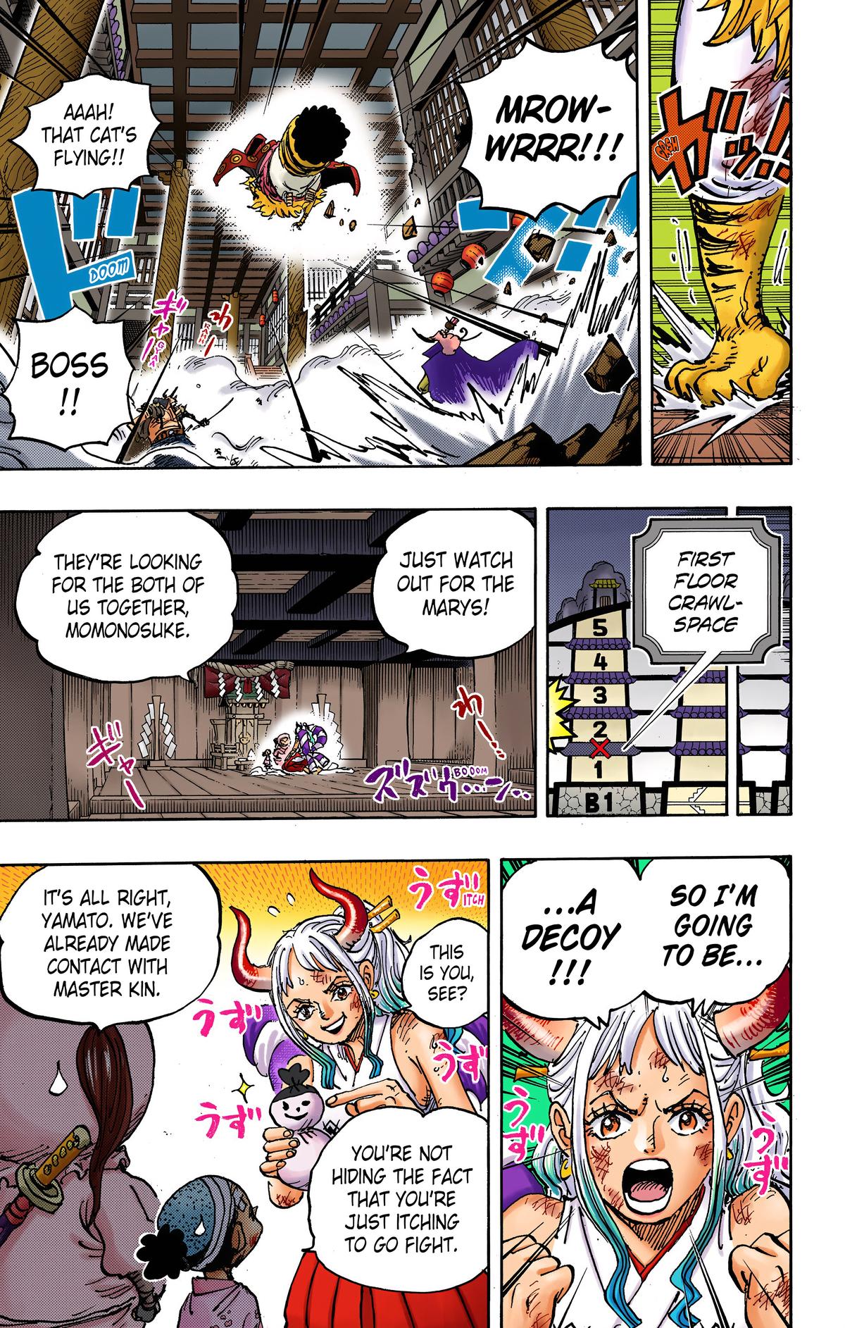 One Piece - Digital Colored Comics Chap 1012 - Next Chap 1013