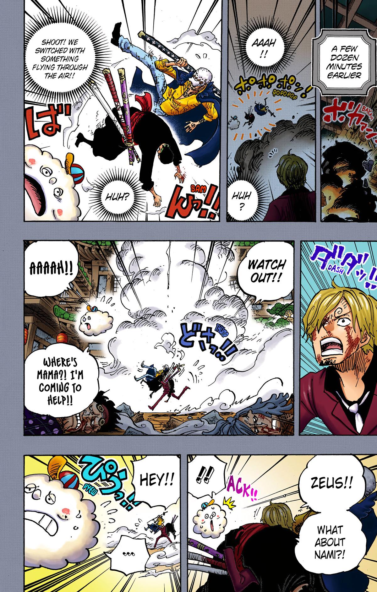 One Piece - Digital Colored Comics Chap 1012 - Next Chap 1013
