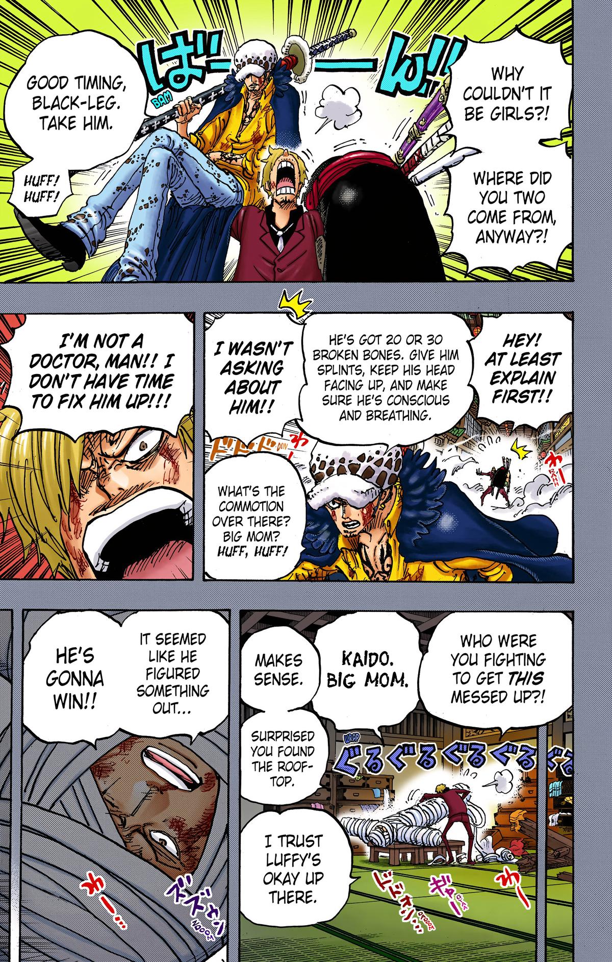 One Piece - Digital Colored Comics Chap 1012 - Next Chap 1013