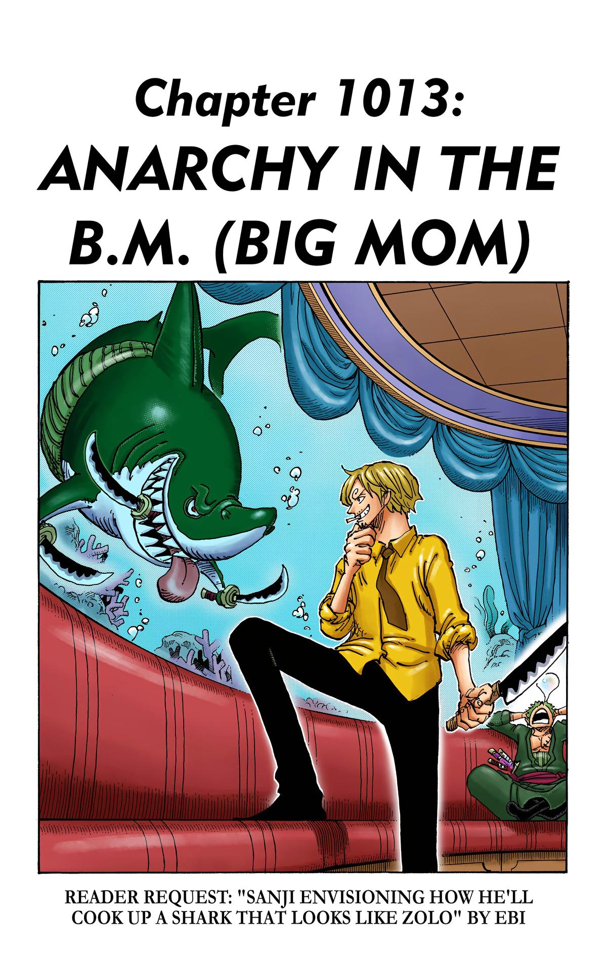 One Piece - Digital Colored Comics Chap 1013 - Next Chap 1014
