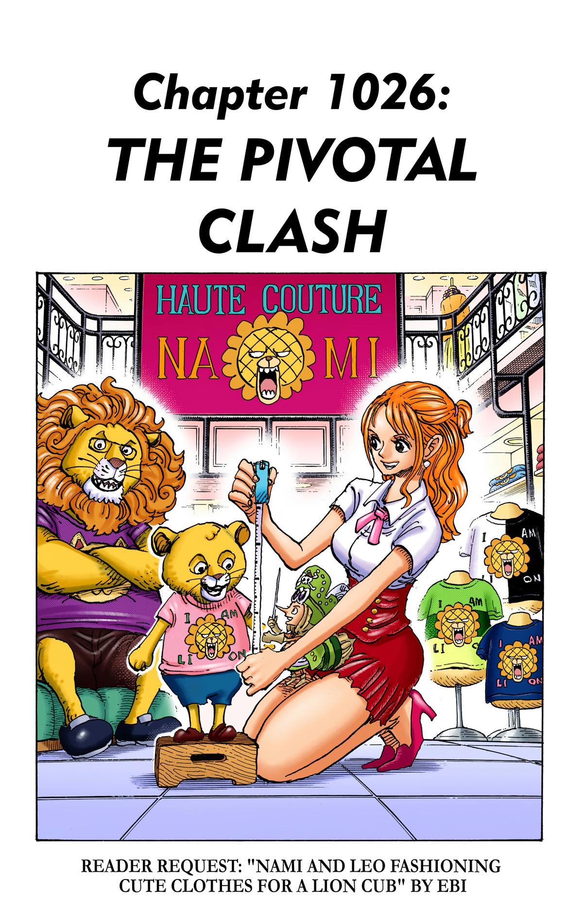 One Piece - Digital Colored Comics Chap 1026 - Next Chap 1027