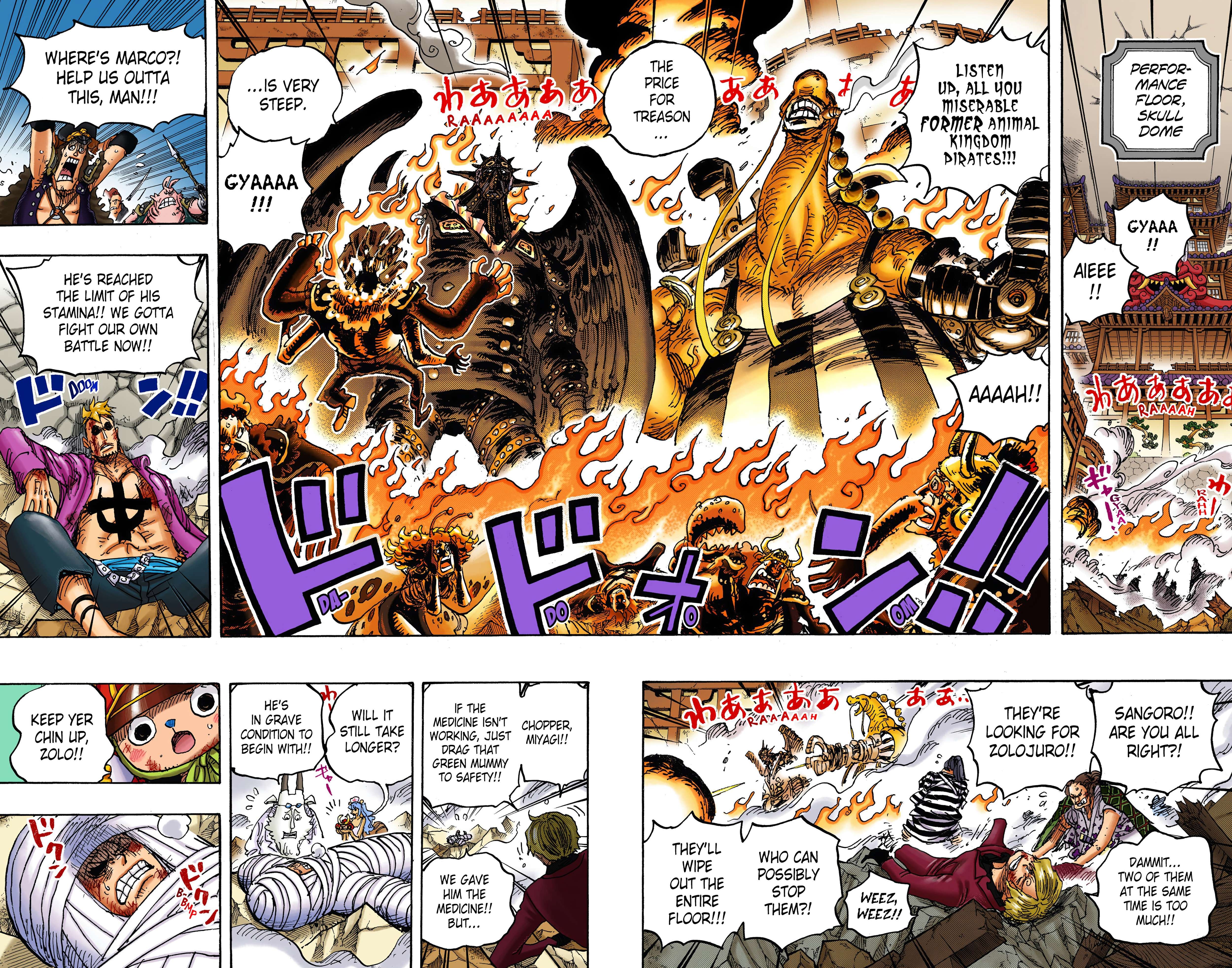 One Piece - Digital Colored Comics Chap 1022 - Next Chap 1023