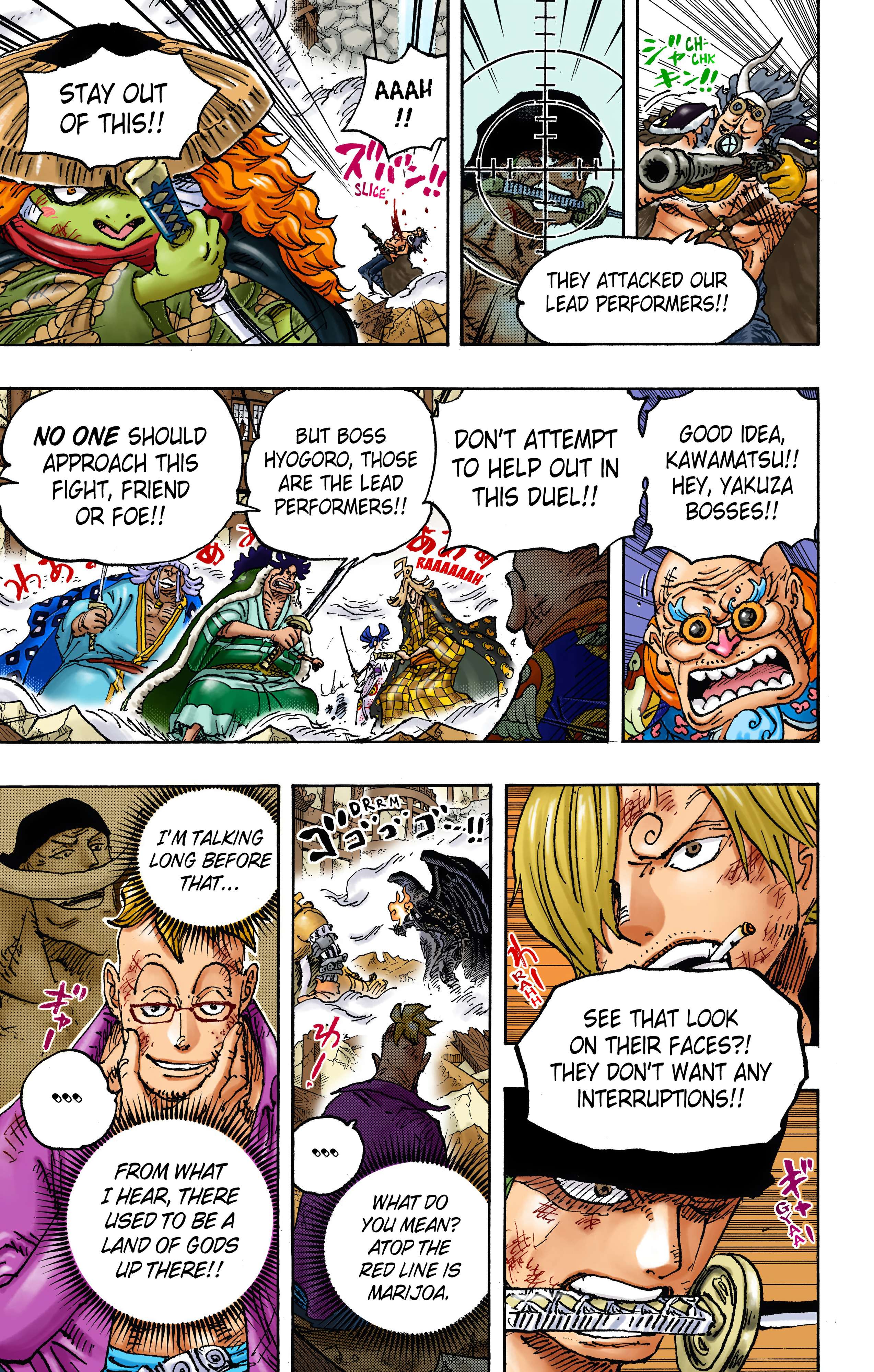 One Piece - Digital Colored Comics Chap 1023 - Next Chap 1024