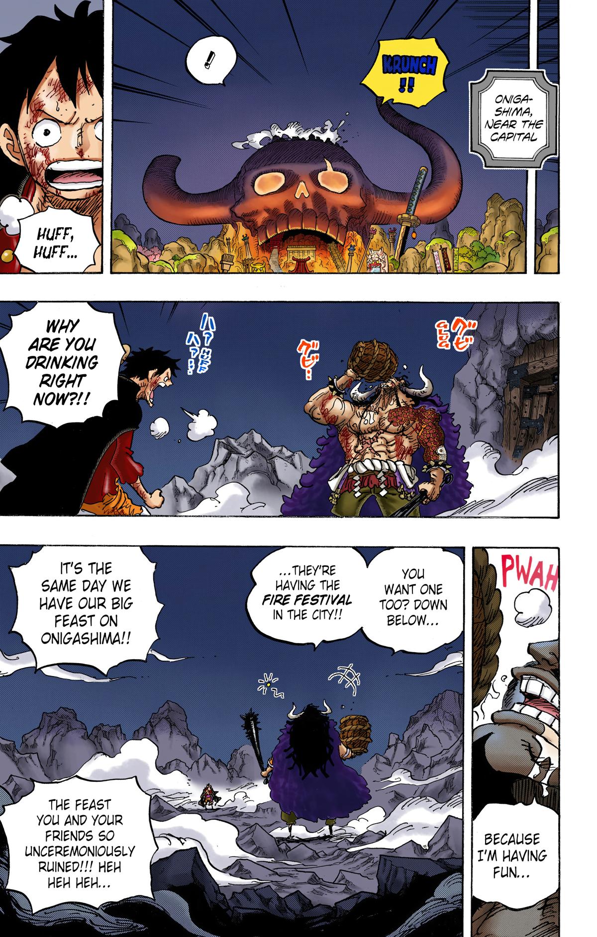 One Piece - Digital Colored Comics Chap 1037 - Next Chap 1038