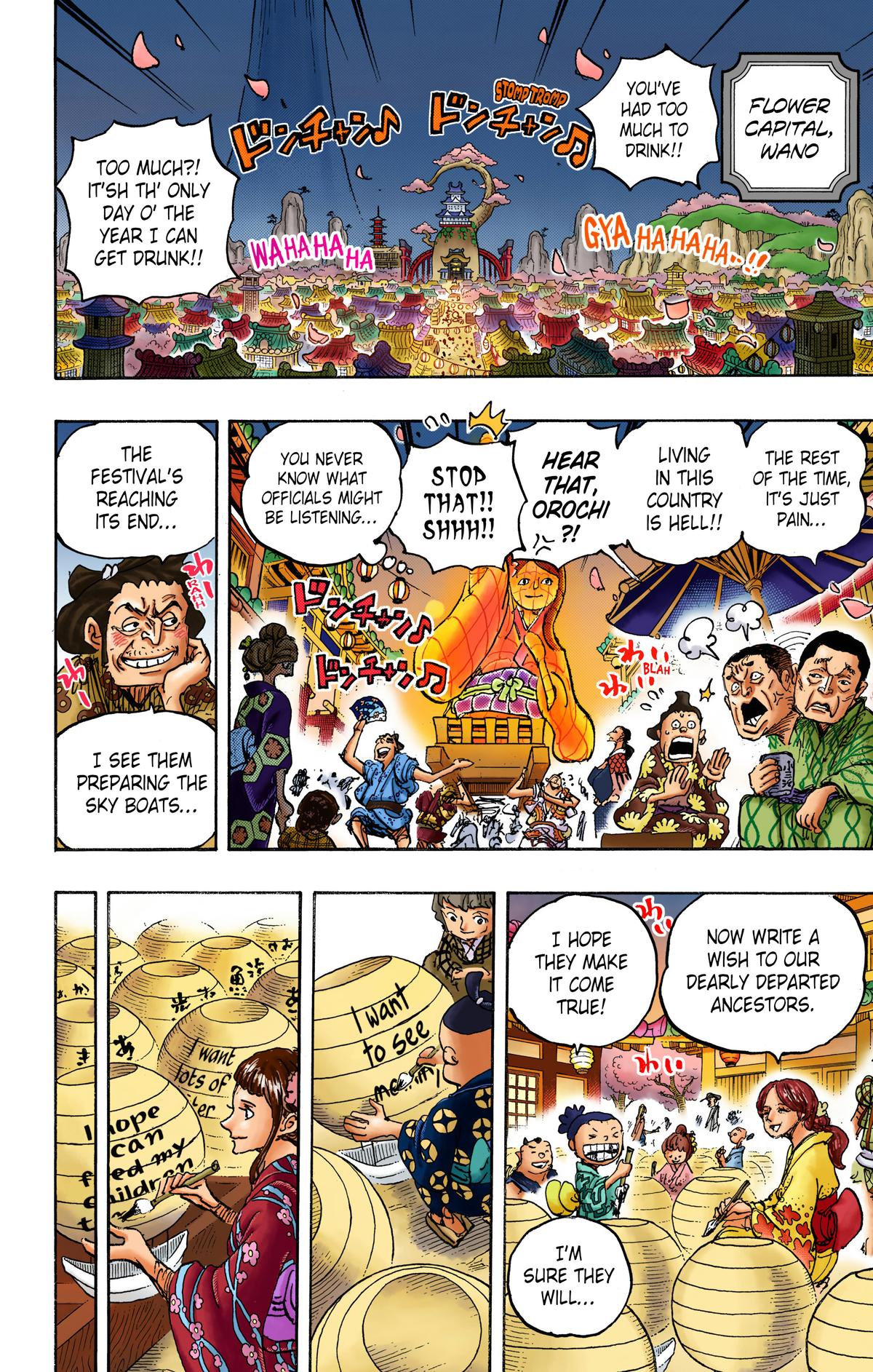 One Piece - Digital Colored Comics Chap 1037 - Next Chap 1038