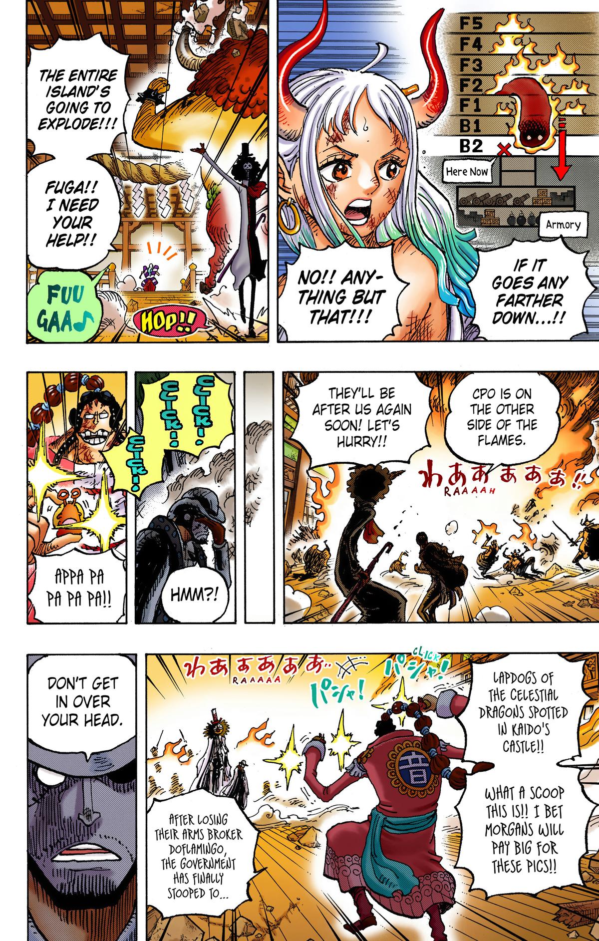 One Piece - Digital Colored Comics Chap 1032 - Next Chap 1033