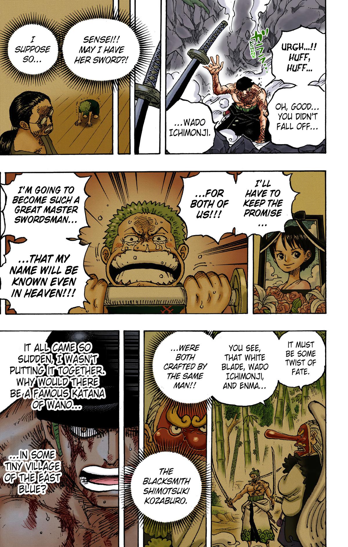 One Piece - Digital Colored Comics Chap 1033 - Next Chap 1034