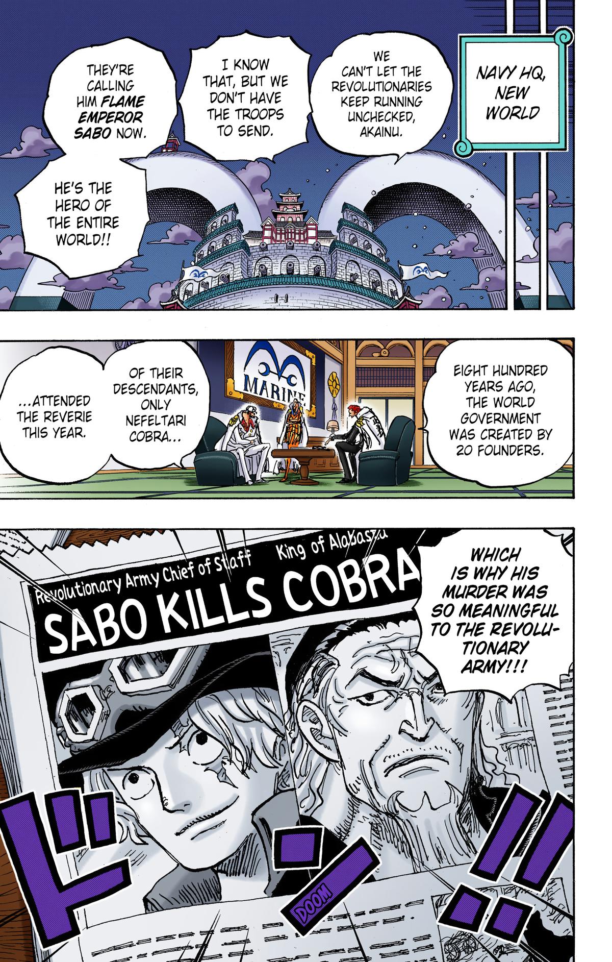One Piece - Digital Colored Comics Chap 1054 - Next Chap 1055