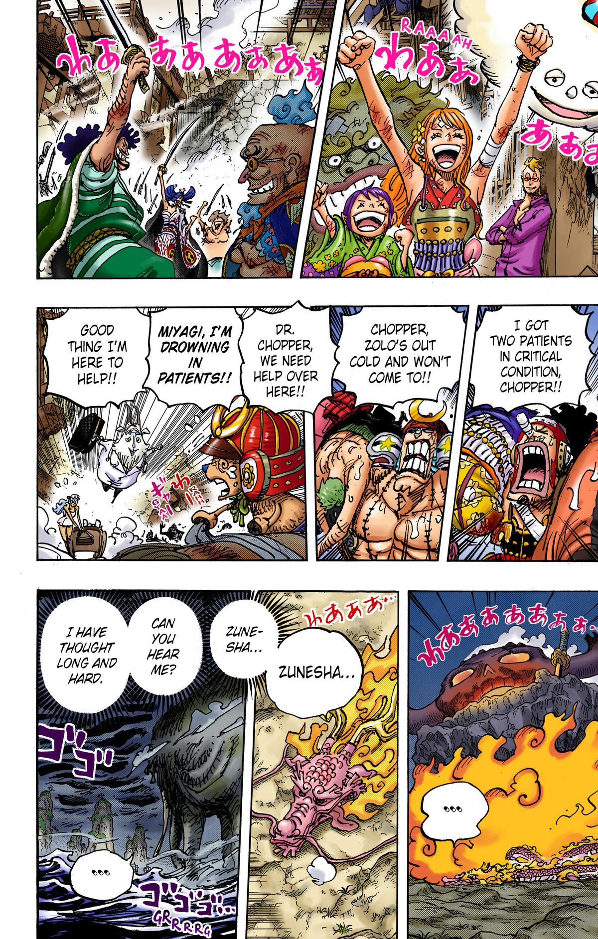 One Piece - Digital Colored Comics Chap 1050 - Next Chap 1051