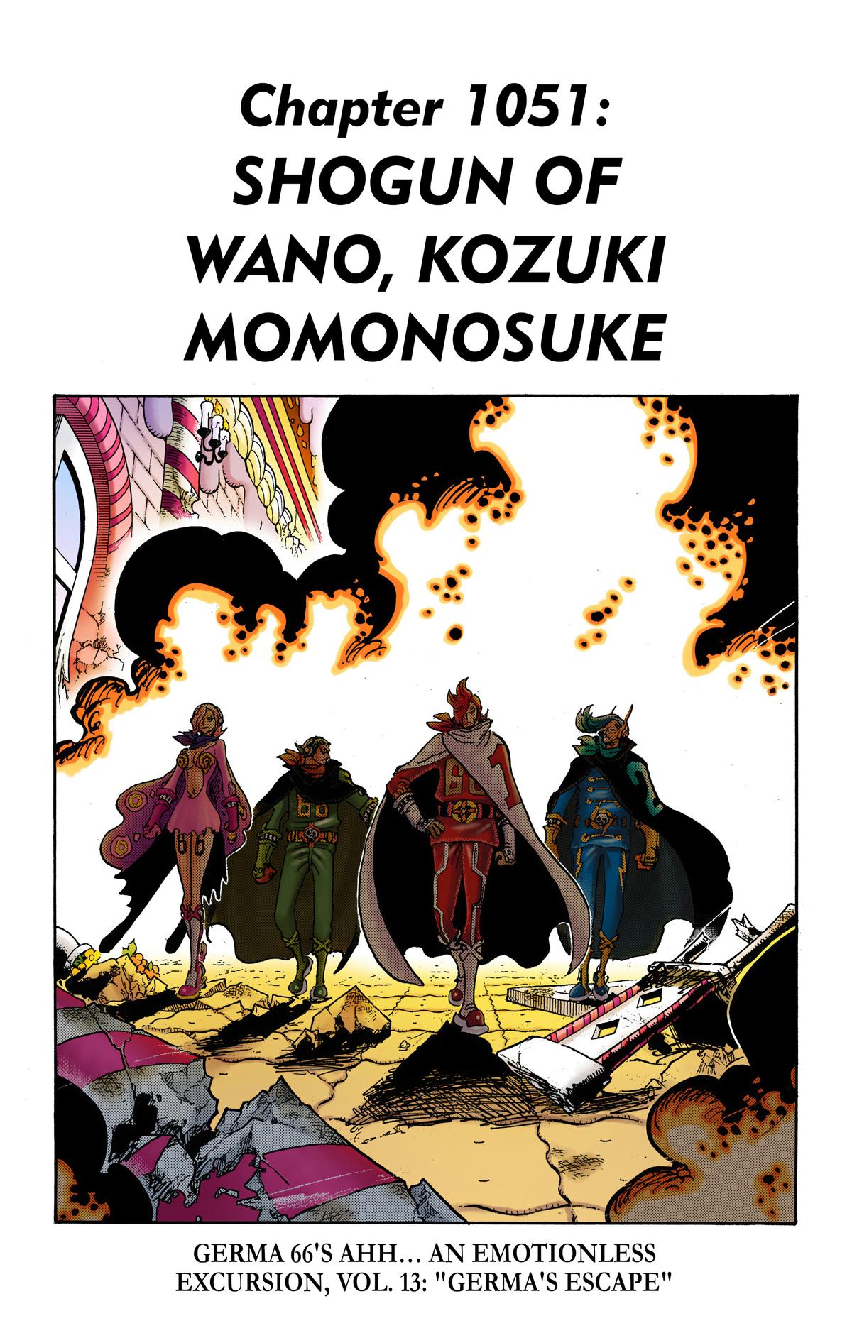 One Piece - Digital Colored Comics Chap 1051 - Next Chap 1052