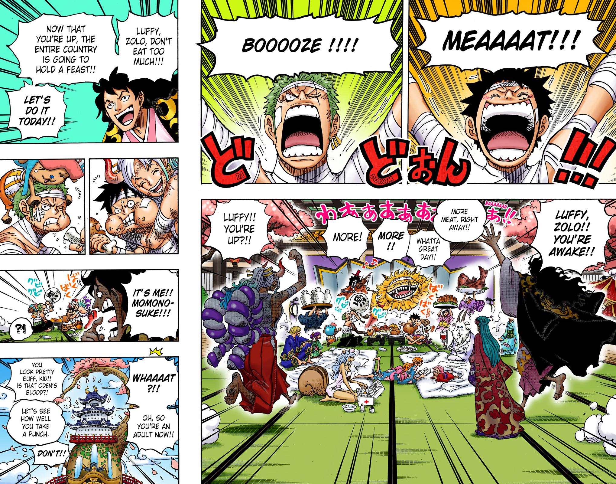 One Piece - Digital Colored Comics Chap 1052 - Next Chap 1053