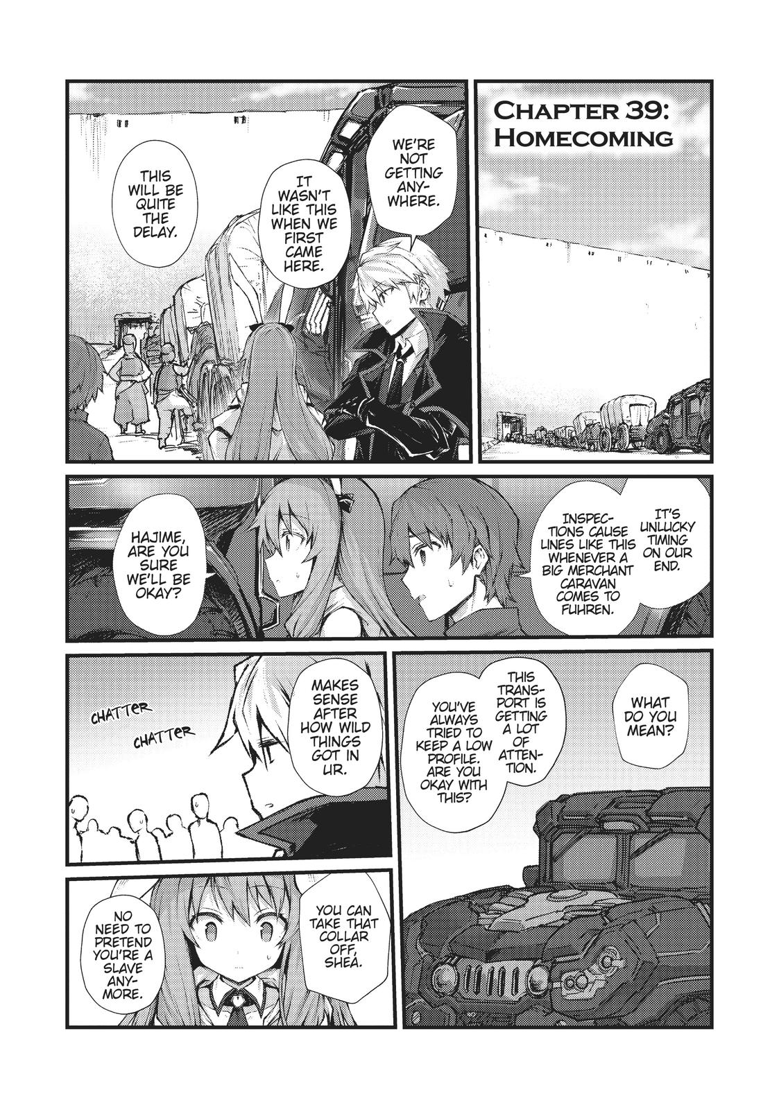 Arifureta Shokugyou de Sekai Saikyou Chap 39 - Next Chap 40