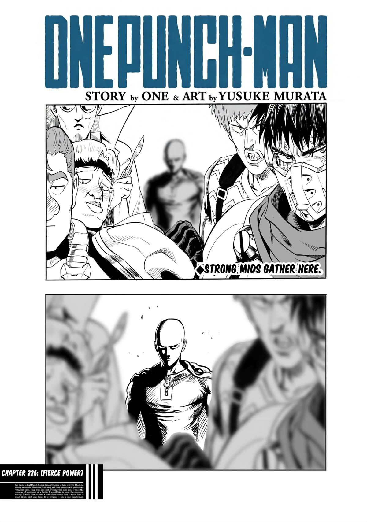 One-Punch Man Chap 226 - Next Chap 227