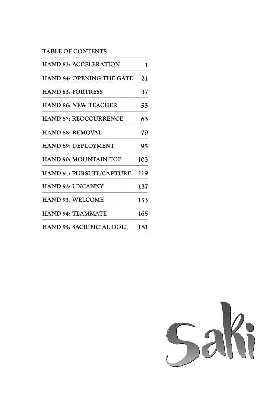 Saki Chap 83 - Next Chap 84