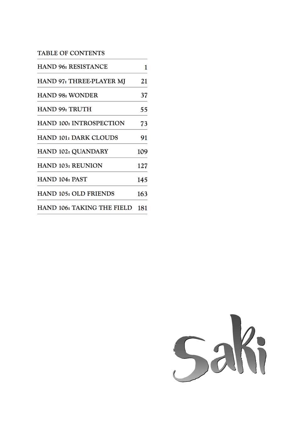 Saki Chap 96 - Next Chap 97