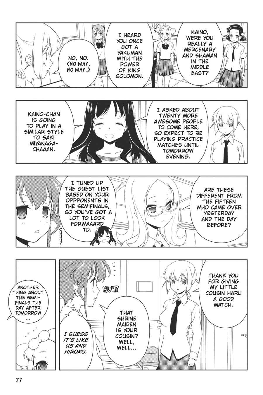 Saki Chap 100 - Next Chap 101