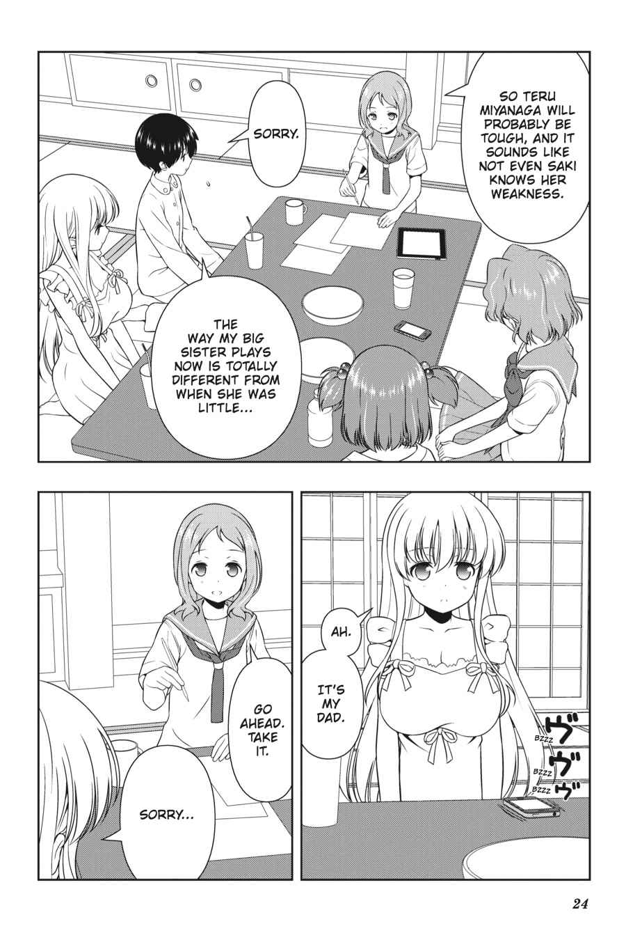 Saki Chap 156 - Next Chap 157