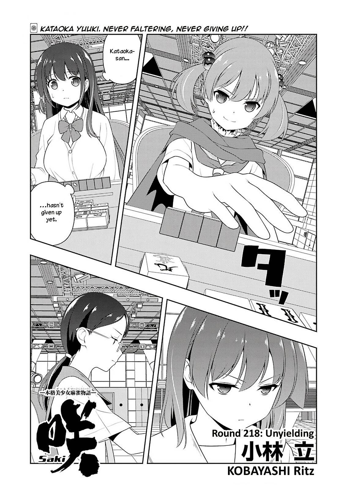 Saki Chap 218 - Next Chap 219