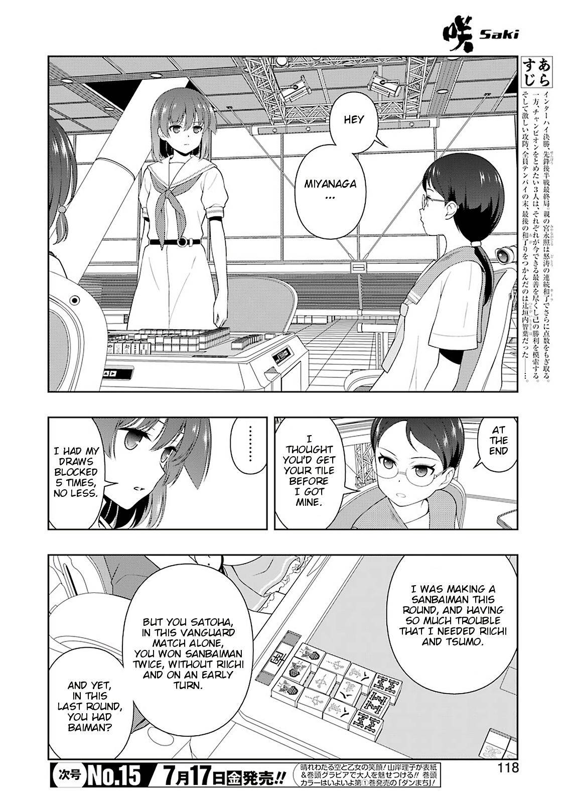 Saki Chap 219 - Next Chap 220