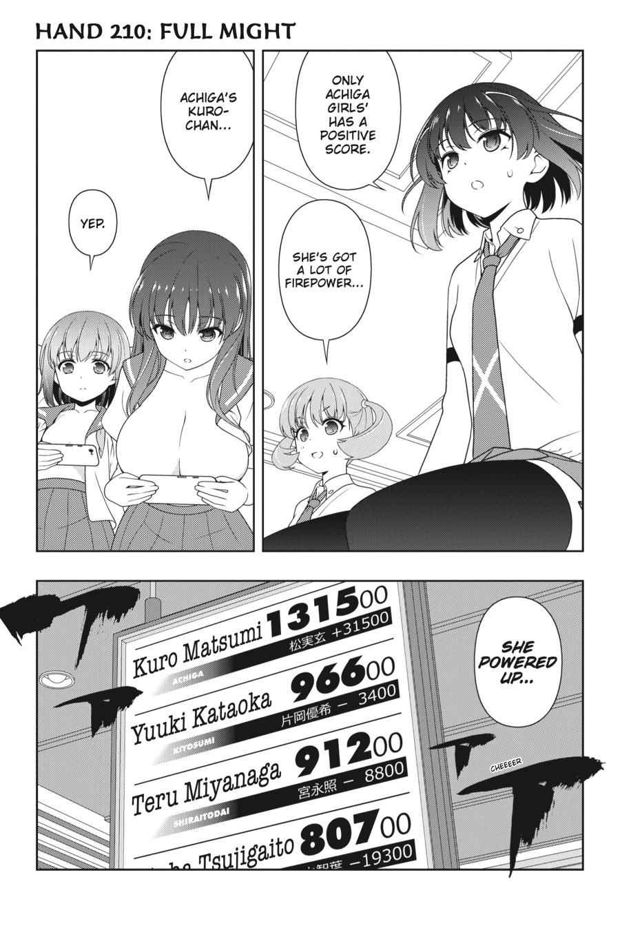 Saki Chap 210 - Next Chap 211
