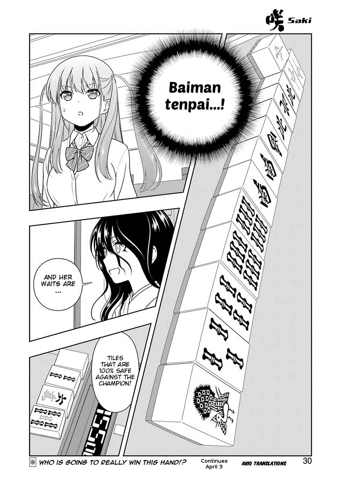 Saki Chap 213 - Next Chap 214