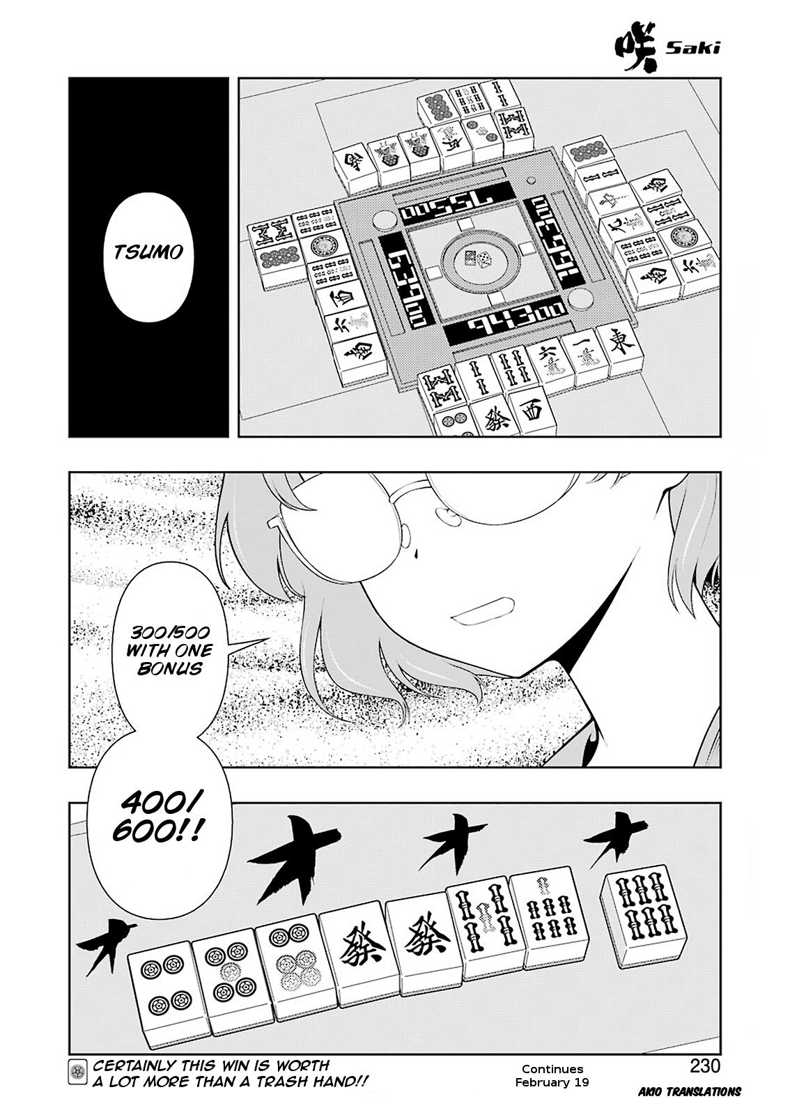 Saki Chap 226 - Next Chap 227