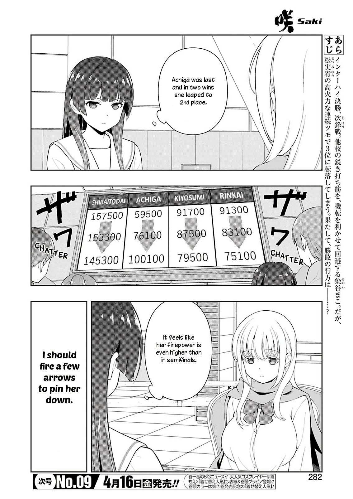 Saki Chap 229 - Next Chap 230