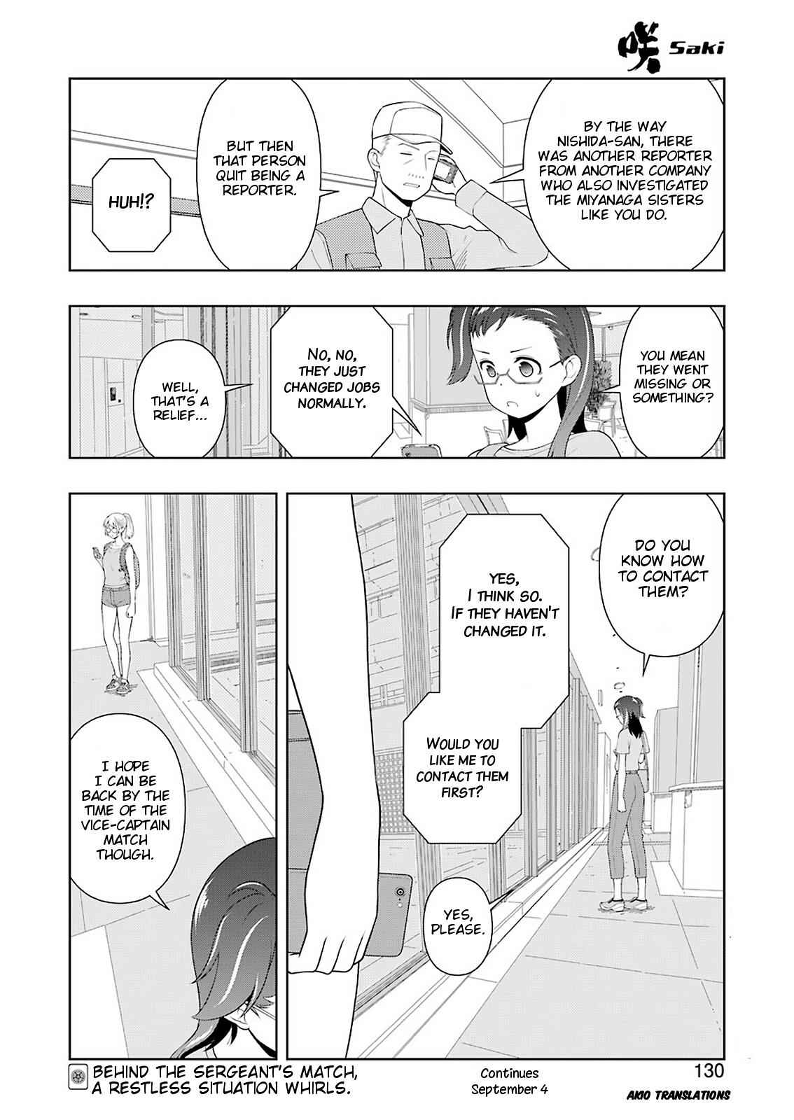 Saki Chap 221 - Next Chap 222