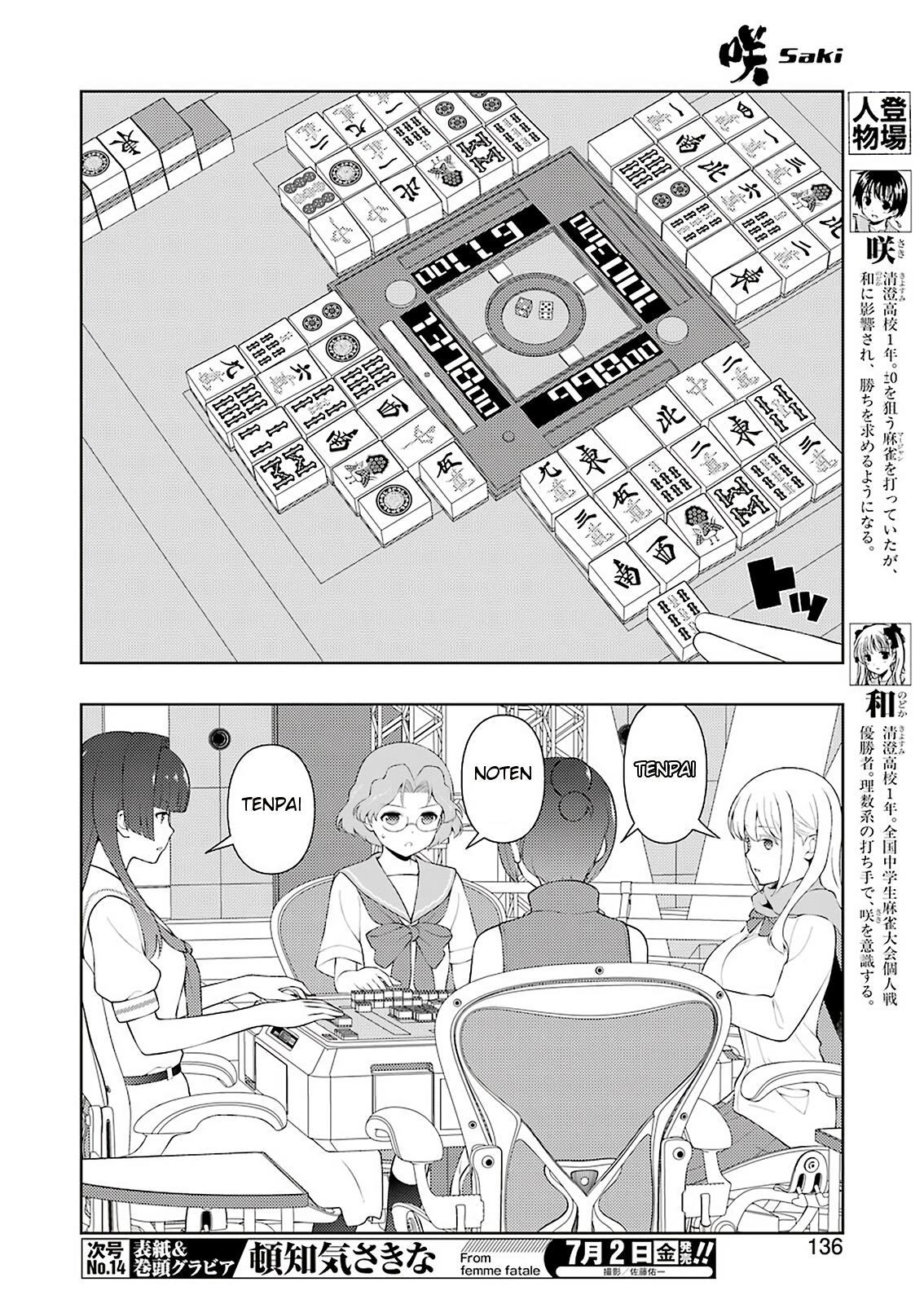 Saki Chap 233 - Next Chap 234