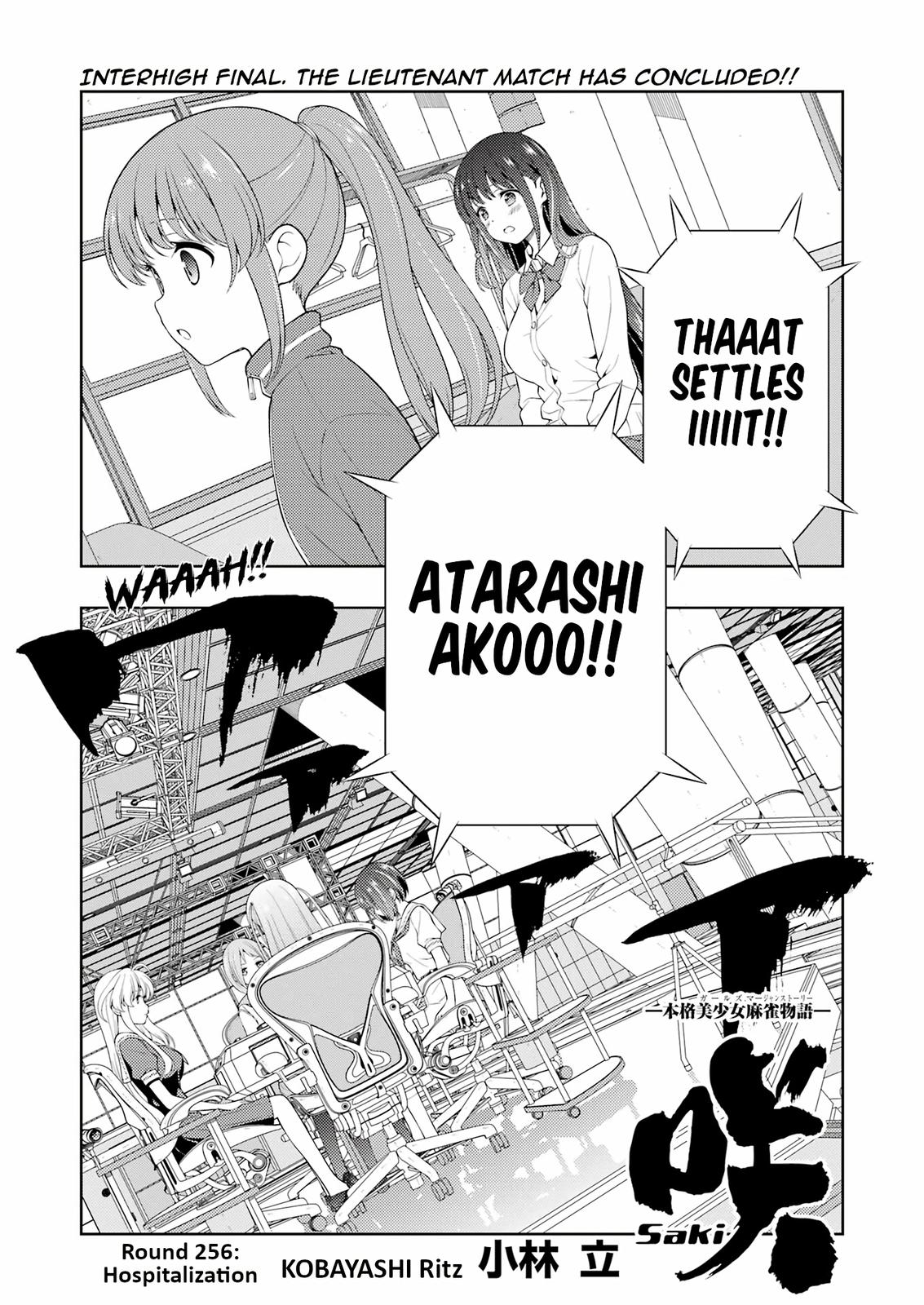 Saki Chap 256 - Next Chap 257