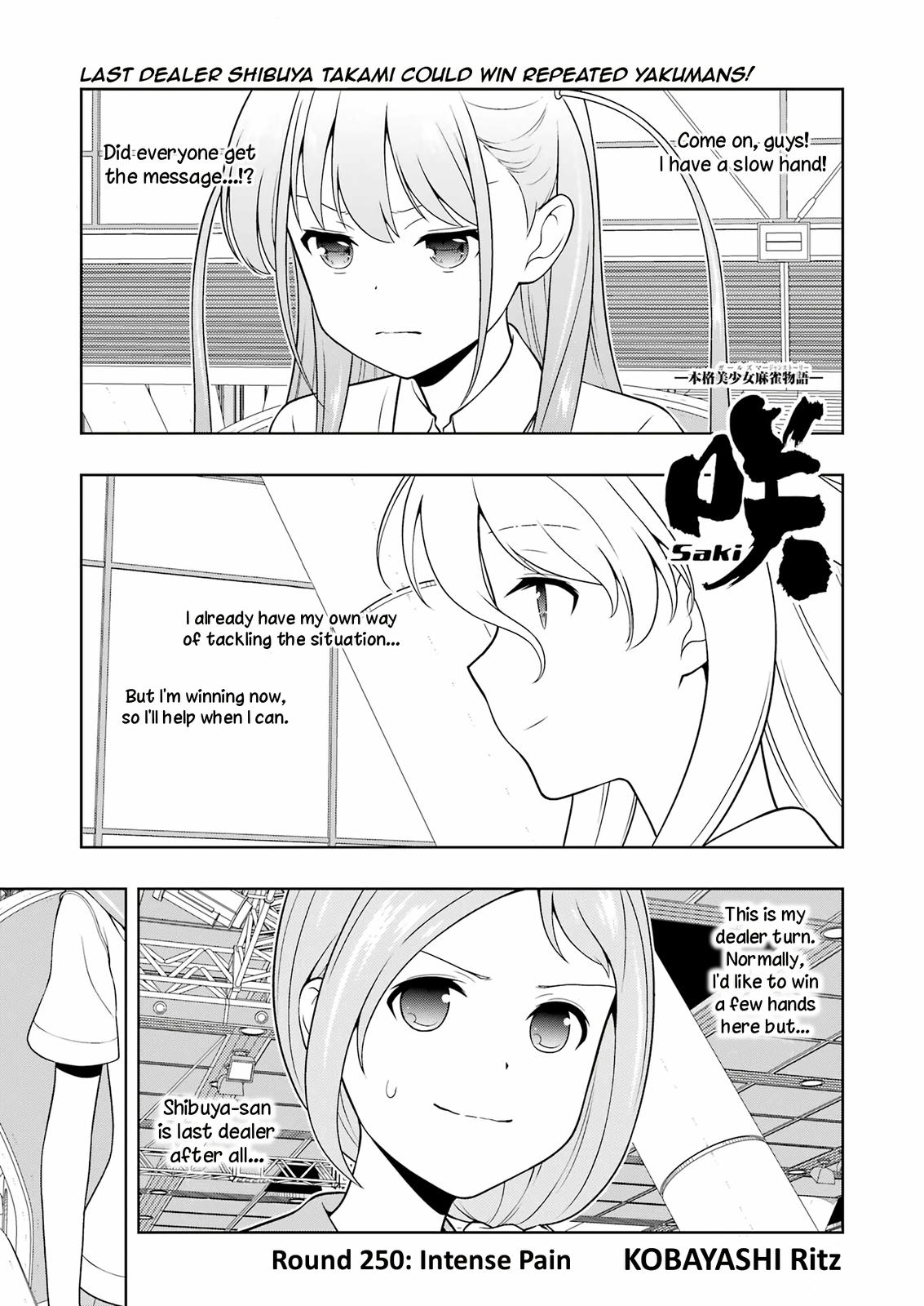 Saki Chap 250 - Next Chap 251