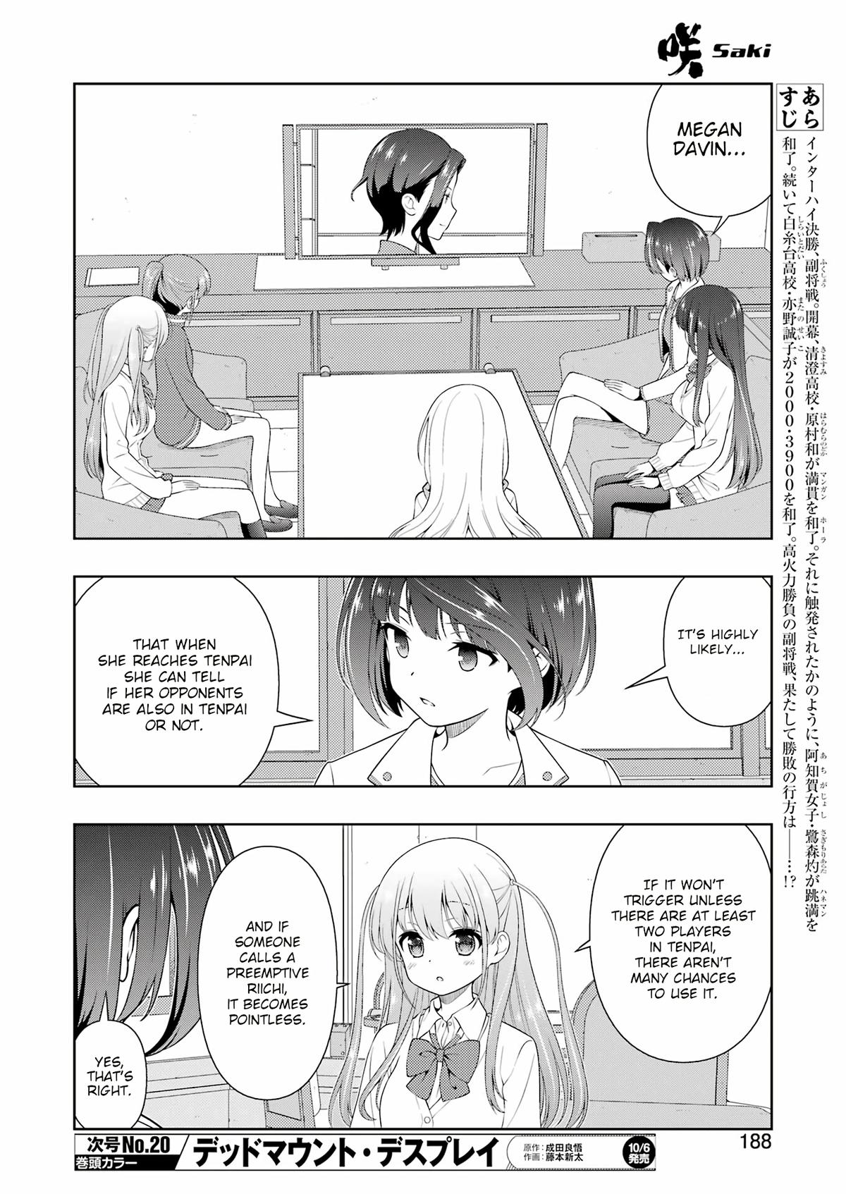 Saki Chap 264 - Next Chap 265