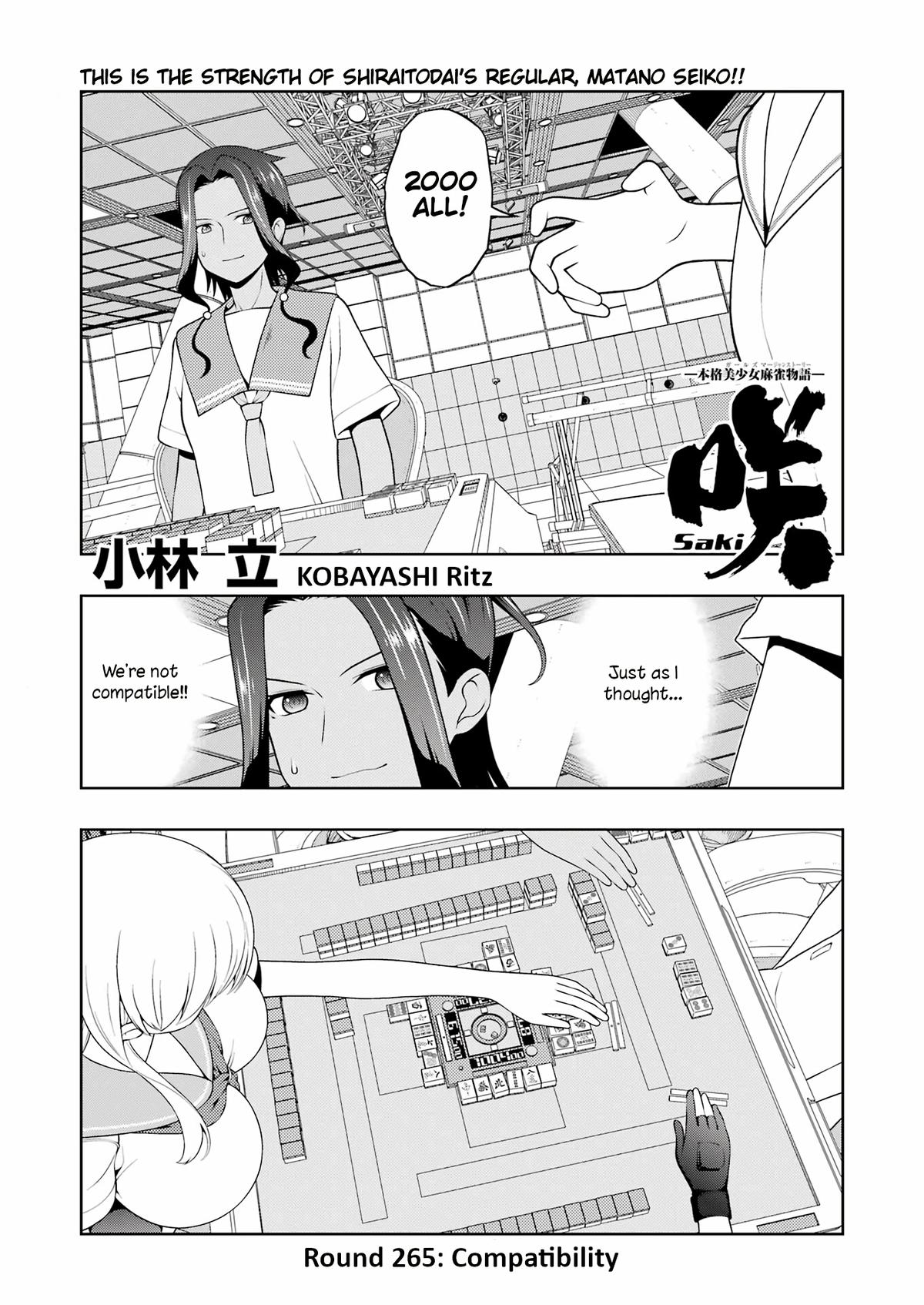 Saki Chap 265 - Next Chap 266