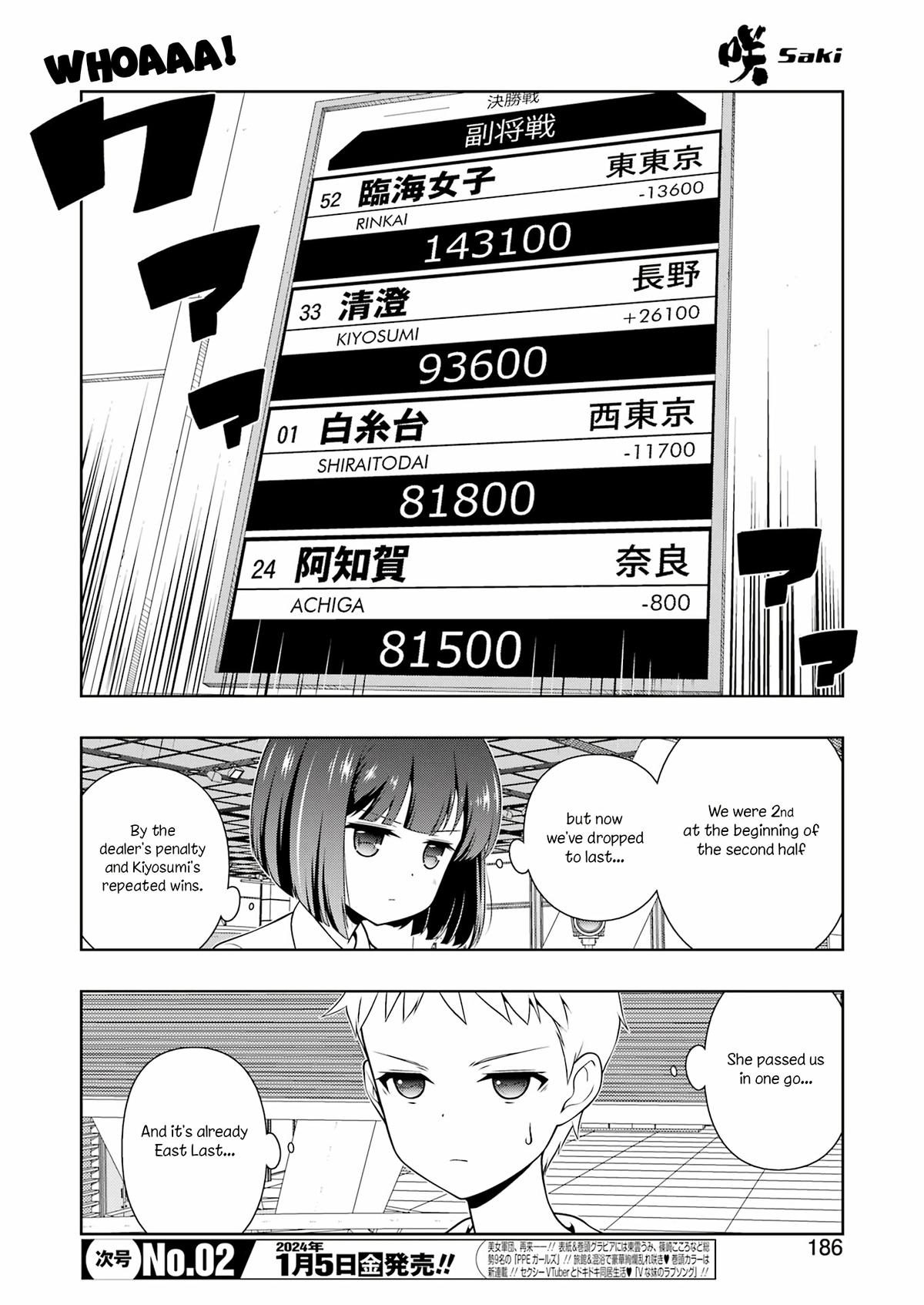 Saki Chap 269 - Next Chap 270