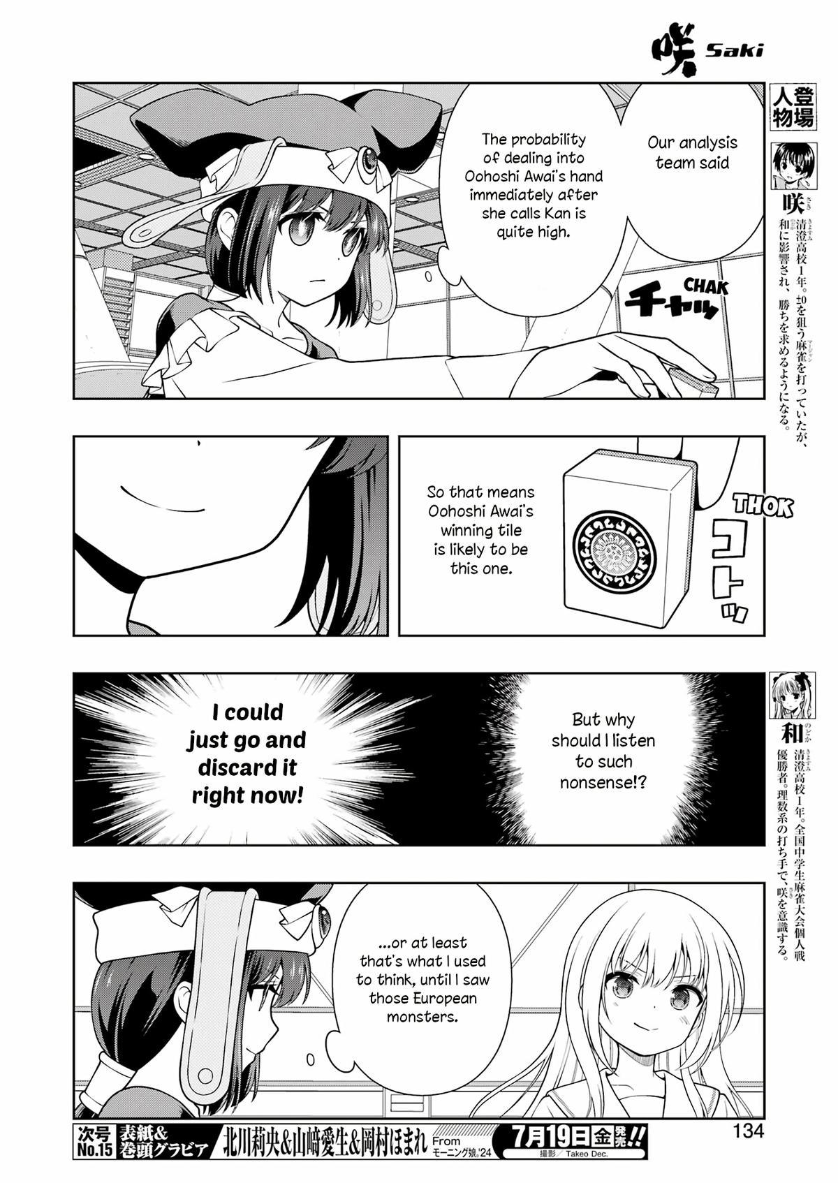 Saki Chap 276 - Next Chap 277