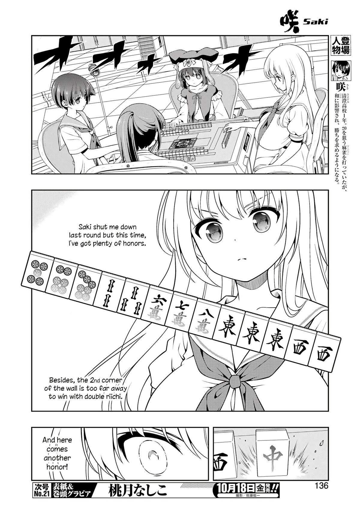 Saki Chap 279 - Next Chap 280