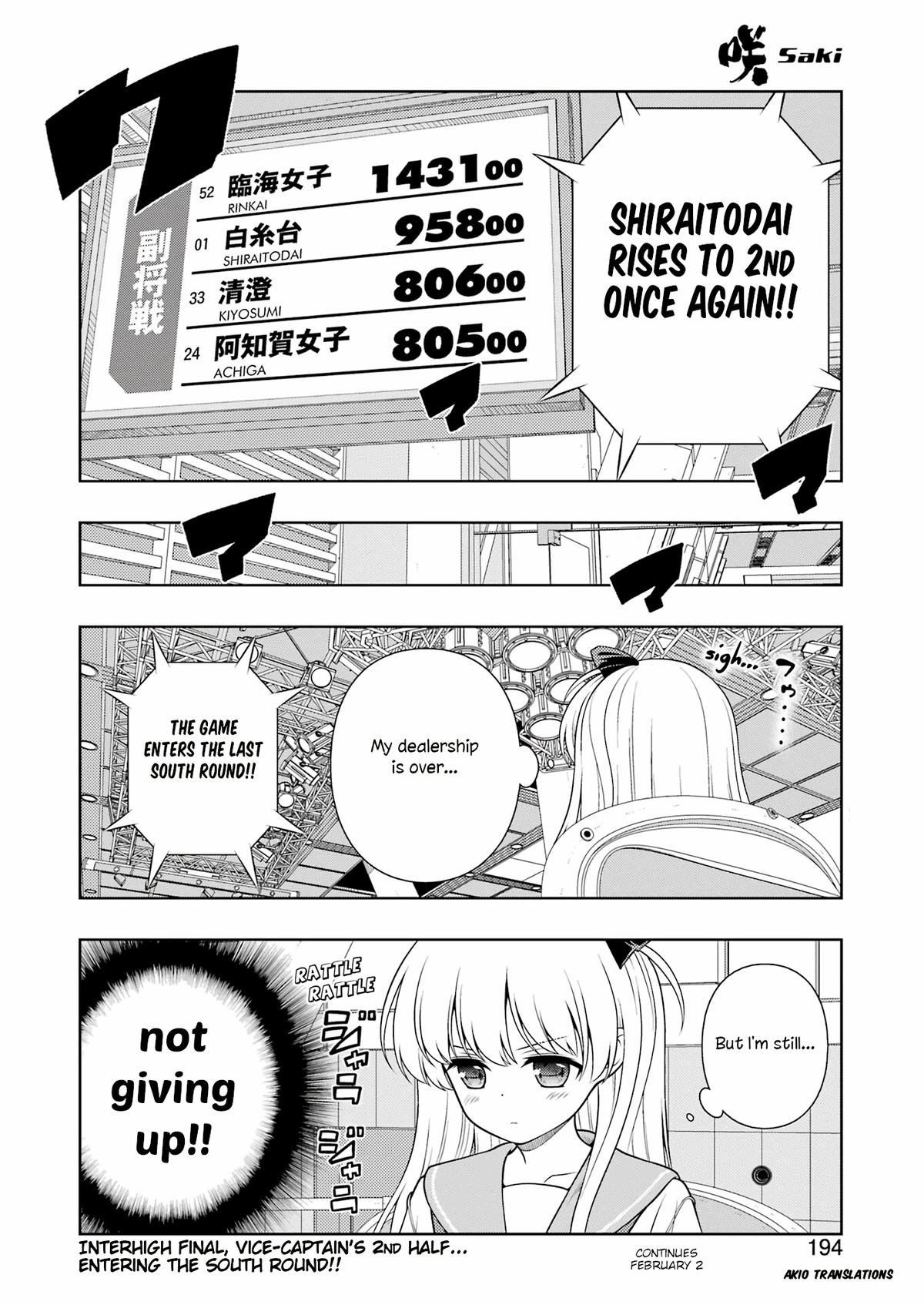 Saki Chap 270 - Next Chap 271