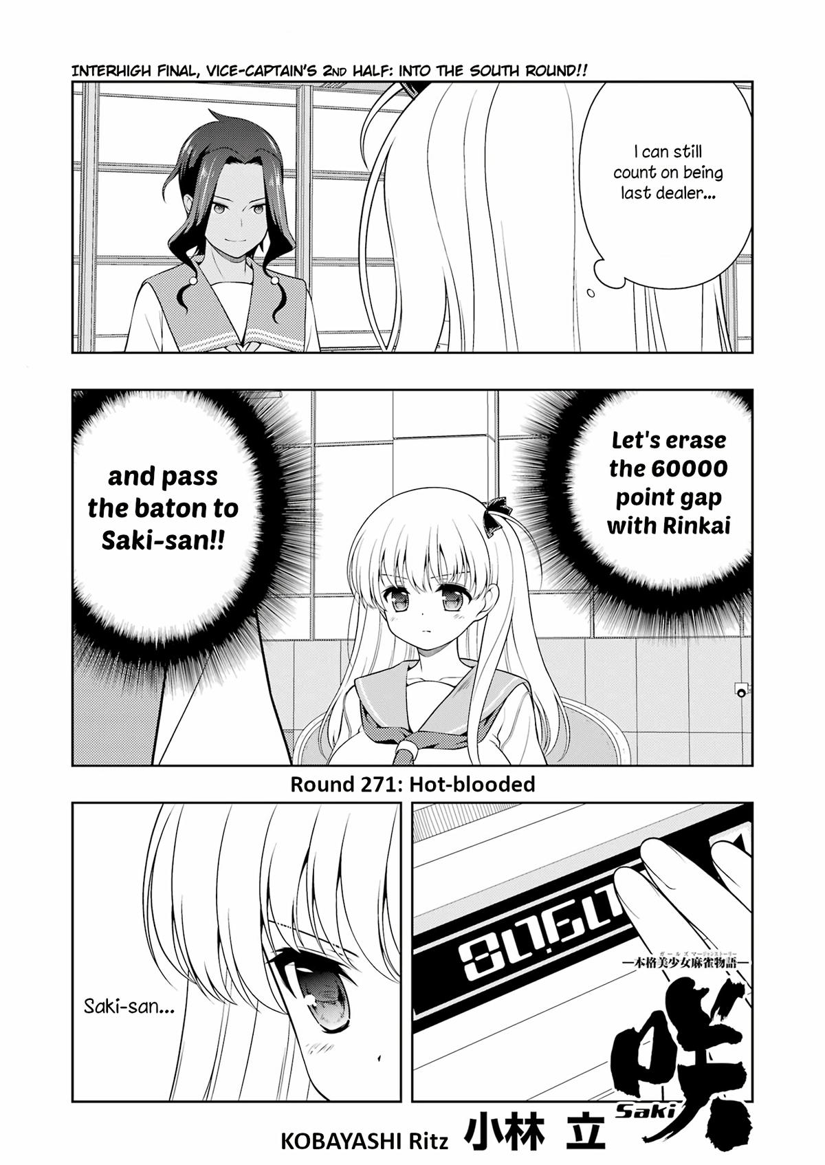 Saki Chap 271 - Next Chap 272