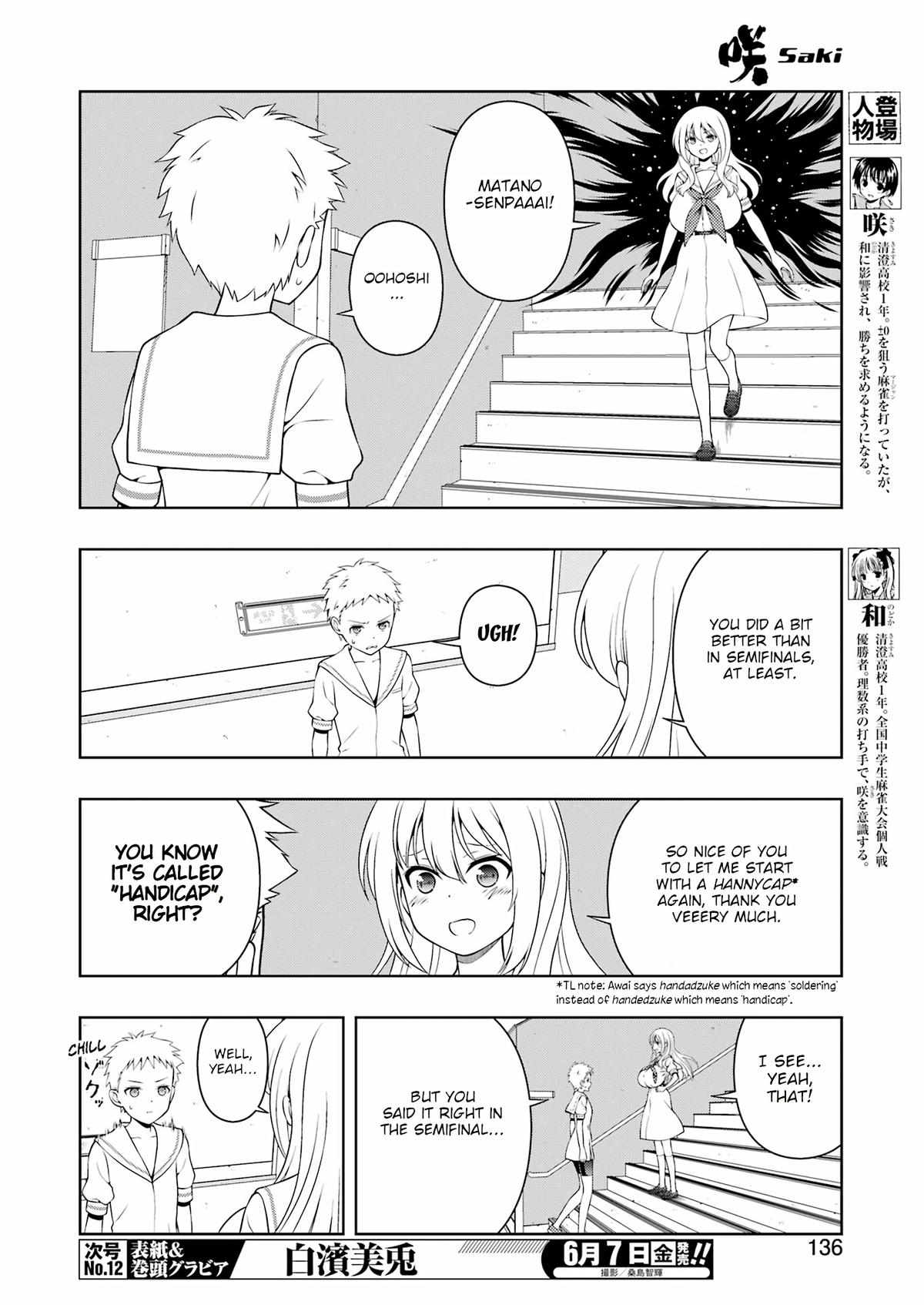 Saki Chap 273 - Next Chap 274