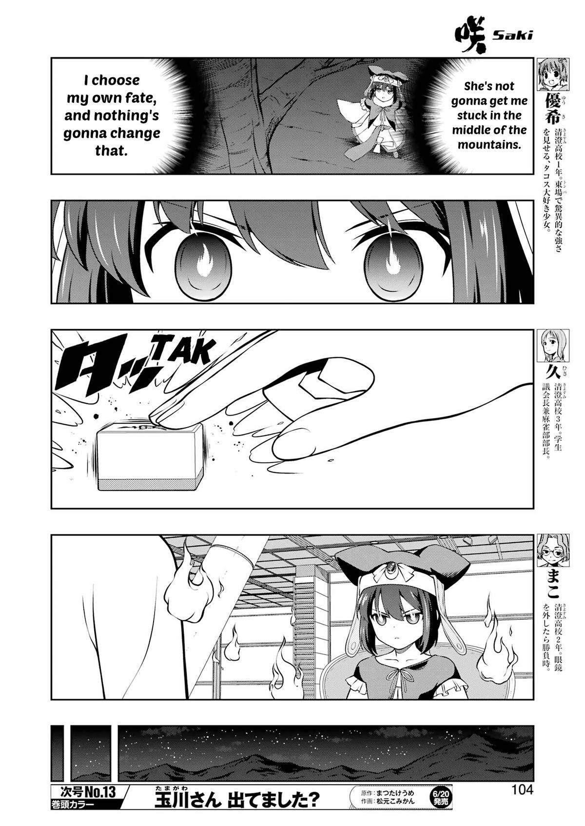 Saki Chap 287 - Next Chap 288