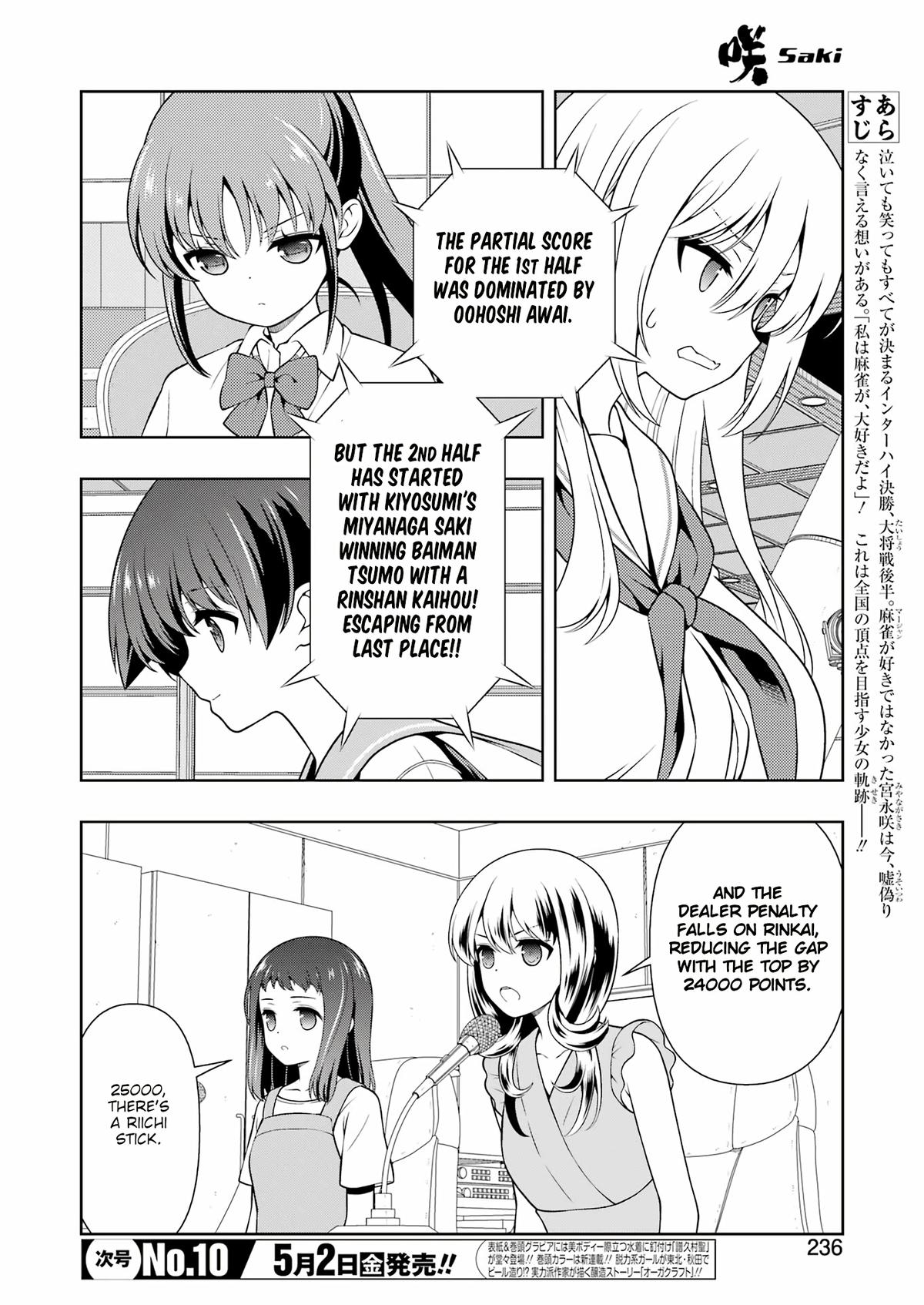 Saki Chap 285 - Next Chap 286
