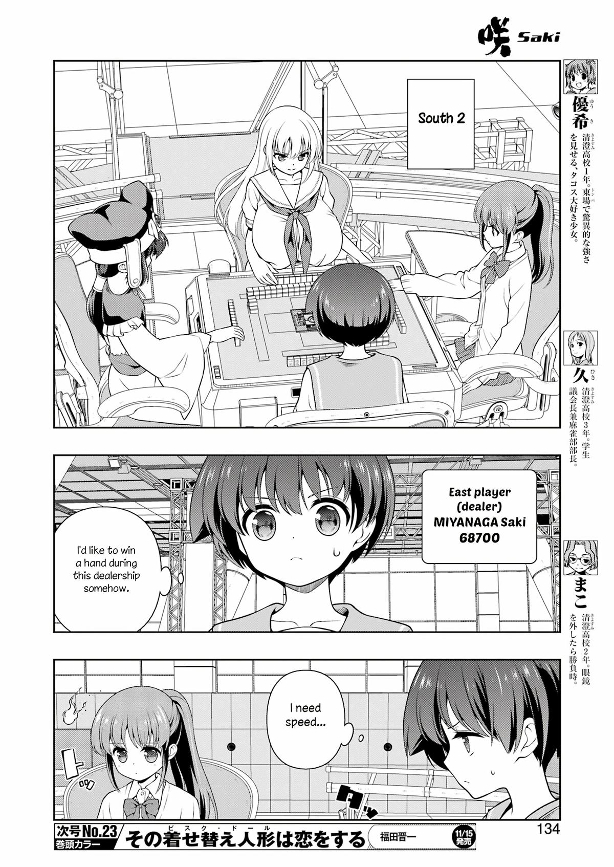 Saki Chap 280 - Next Chap 281