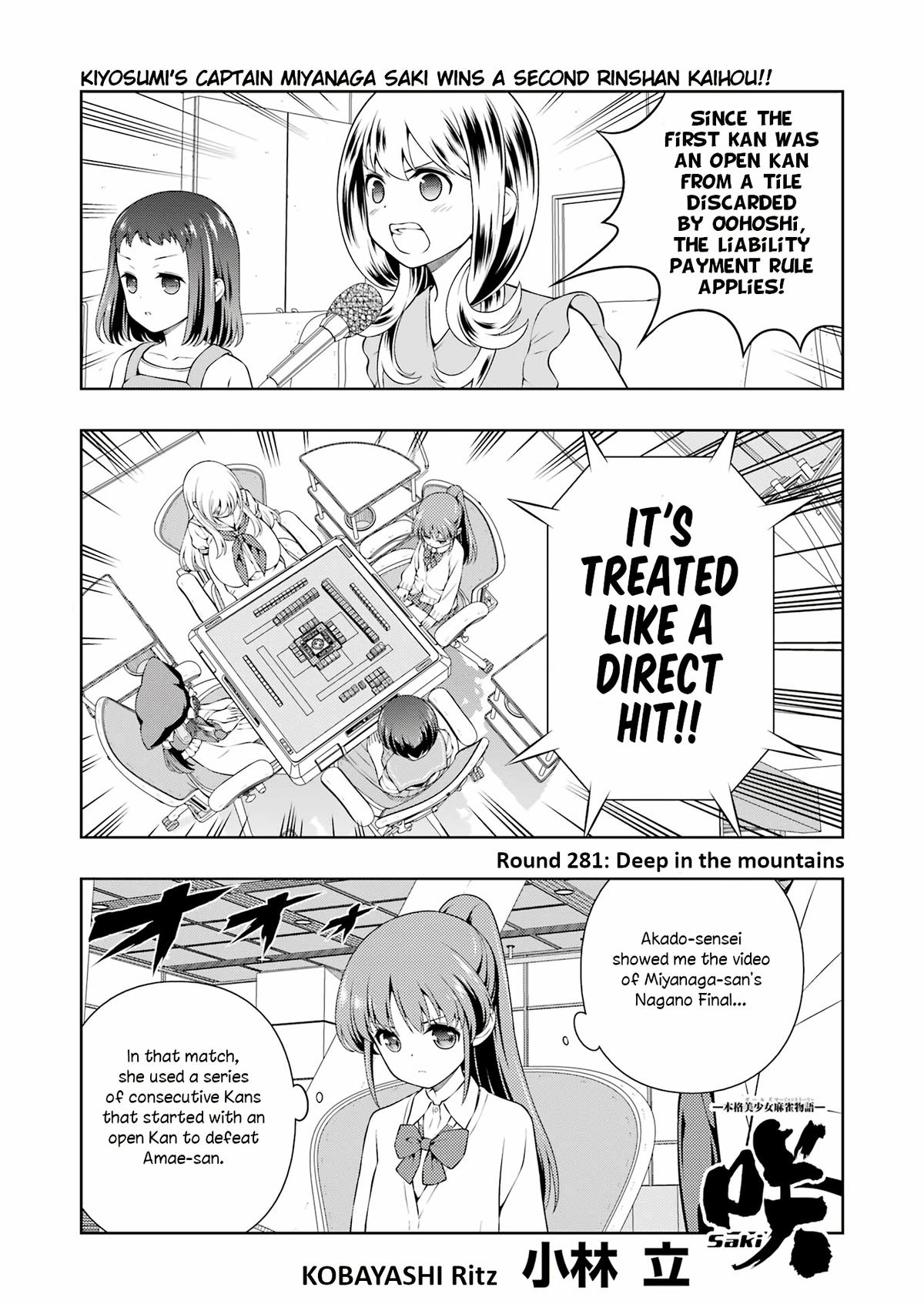 Saki Chap 281 - Next Chap 282